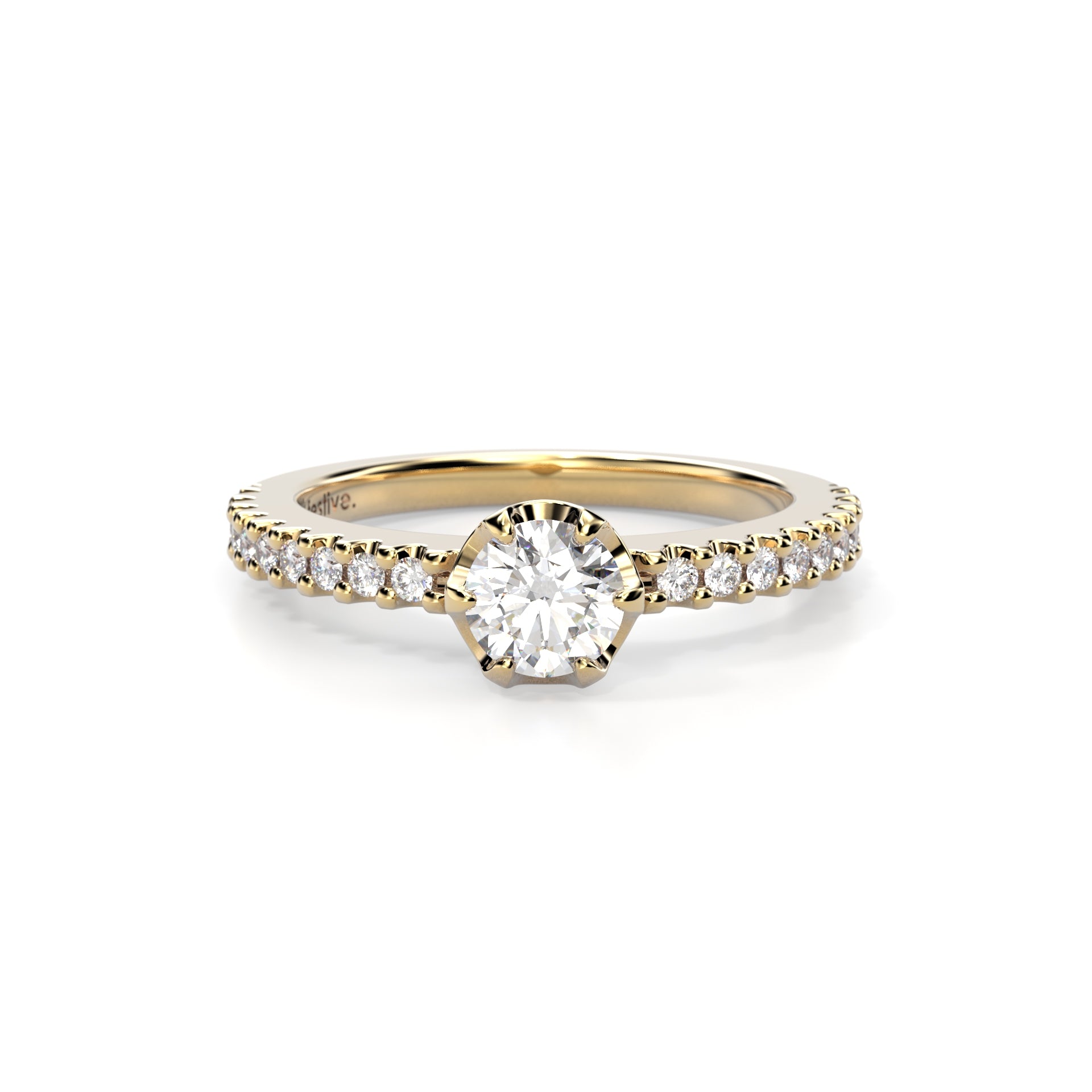 Timanttisormus Juliette 0,58 ct Festive sormus