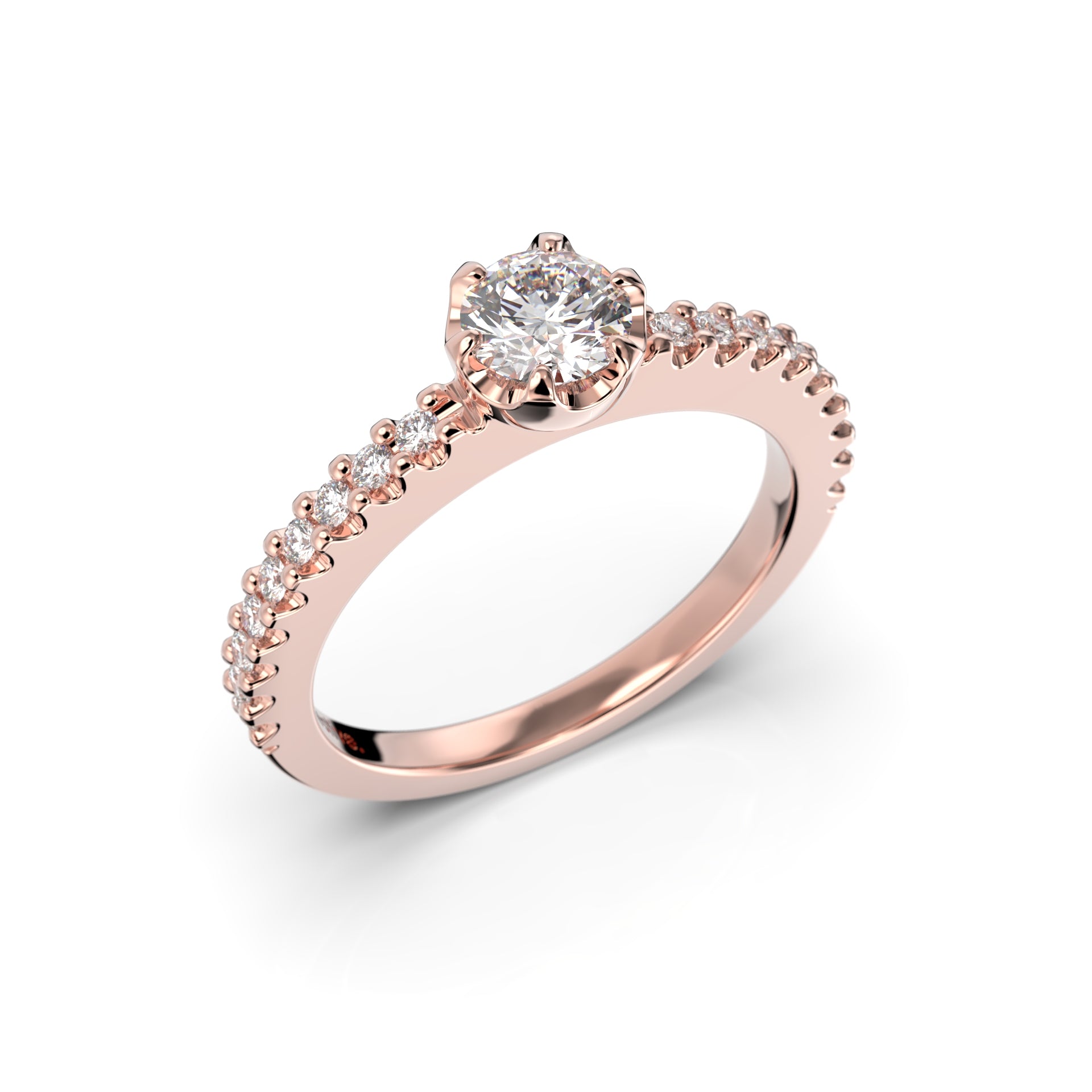 Timanttisormus Juliette 0,58 ct Festive sormus