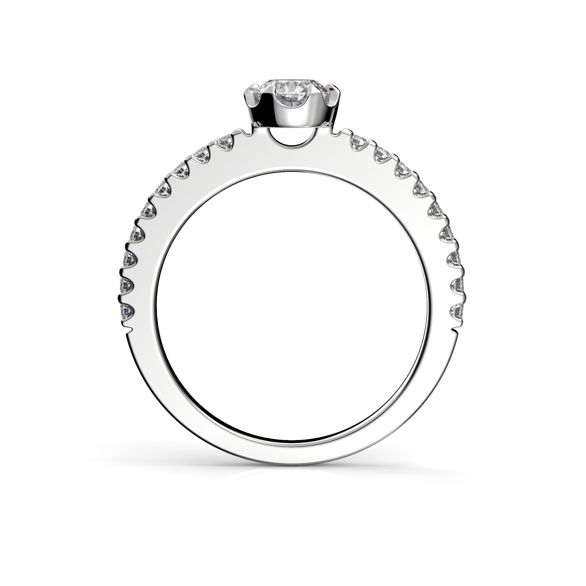 Timanttisormus Juliette 0,58 ct Festive sormus