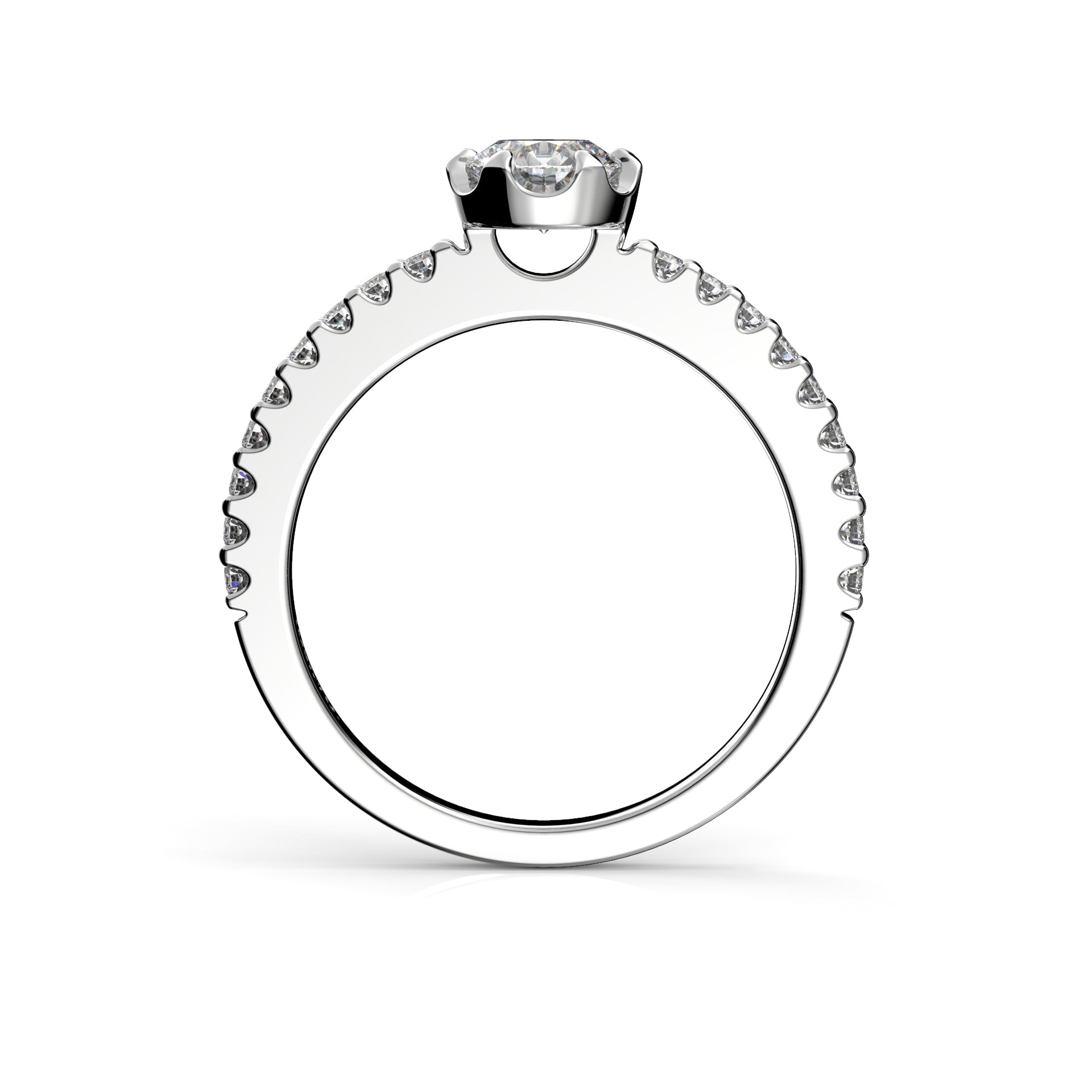 Timanttisormus Juliette 0,68 ct Festive sormus