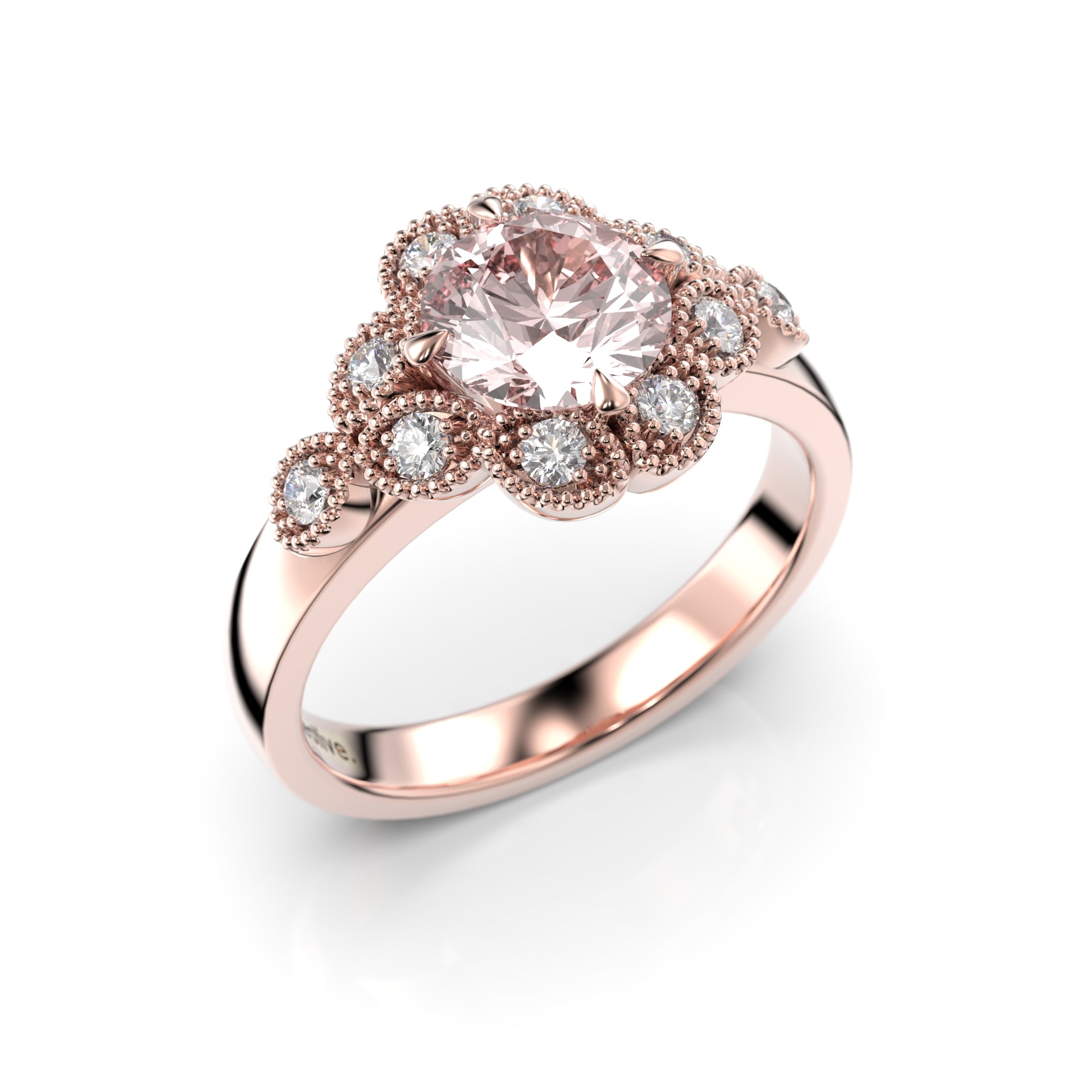 Timanttisormus Sophia Triple 0,27 ct Festive sormus