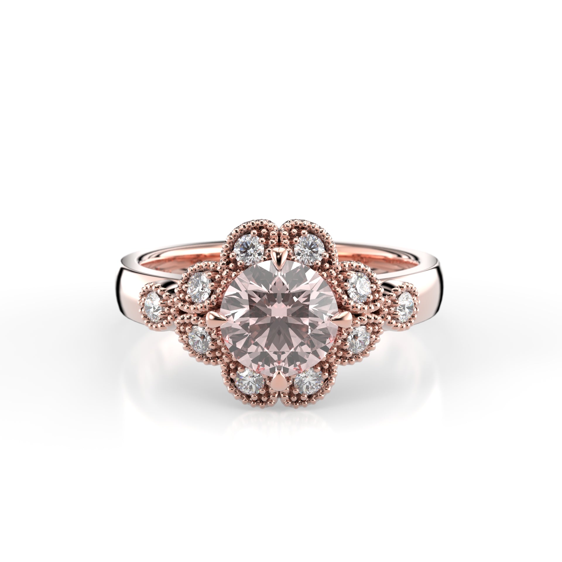 Timanttisormus Sophia Triple 0,27 ct Festive sormus