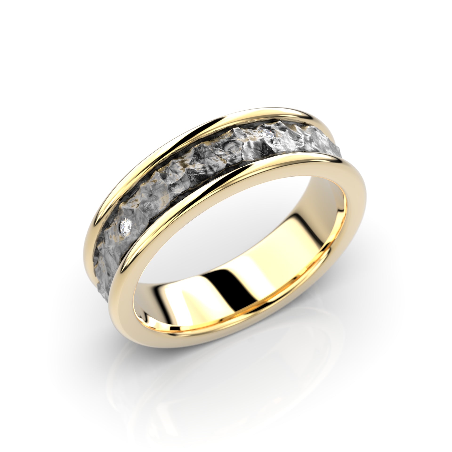 Peruskallio 5,5 mm/0,05 ct Festive sormus