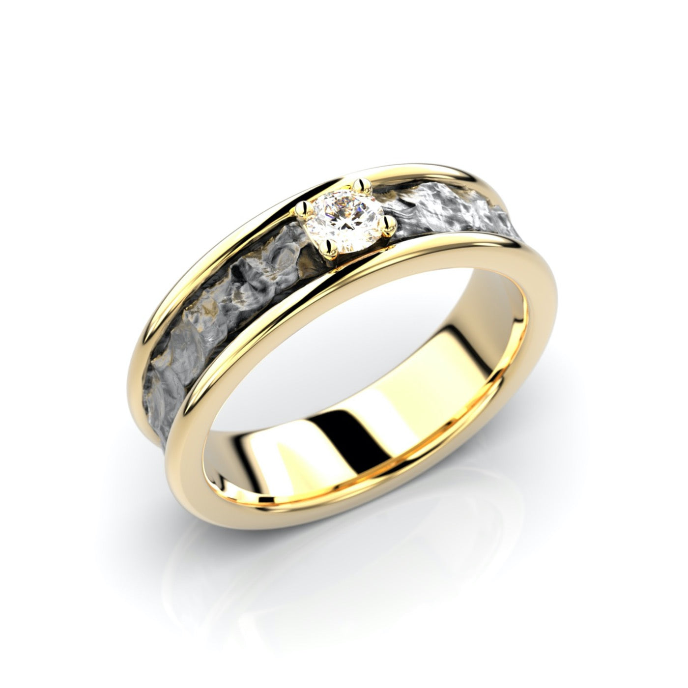 Peruskallio 5,5 mm/0,15 ct Festive sormus