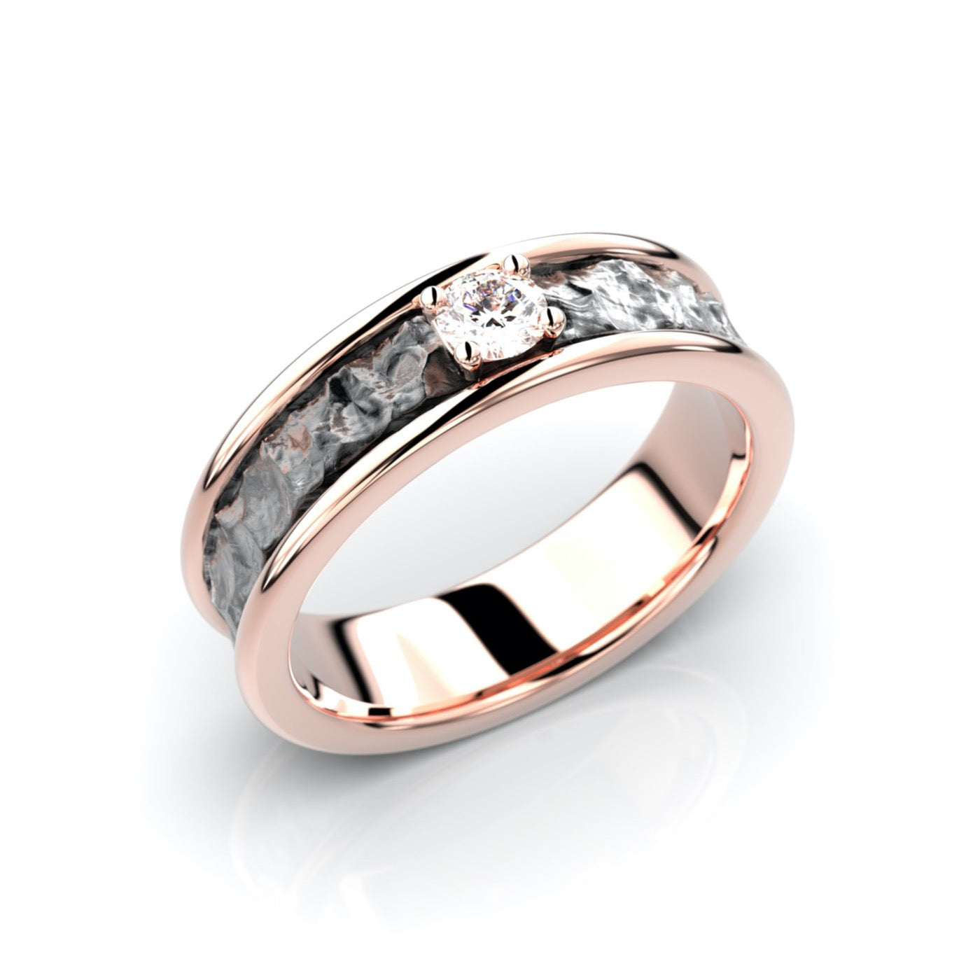 Peruskallio 5,5 mm/0,15 ct Festive sormus
