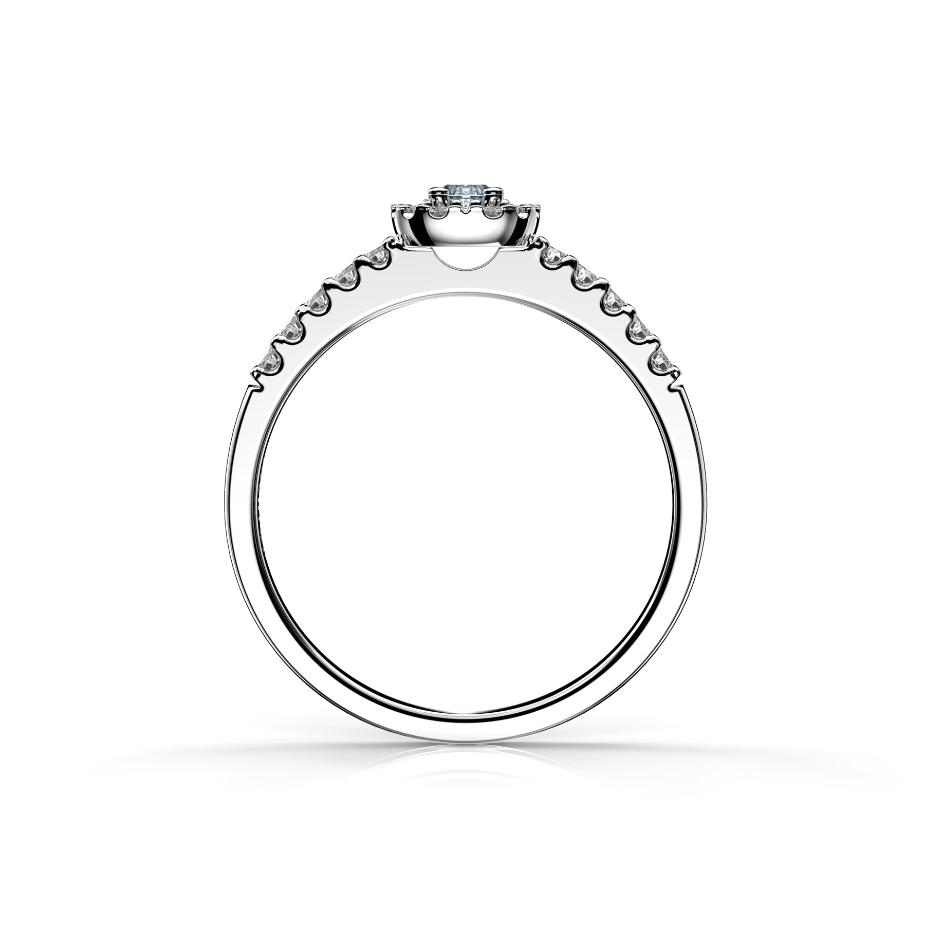 Jasmin Akvamariini 0,25 ct Festive sormus