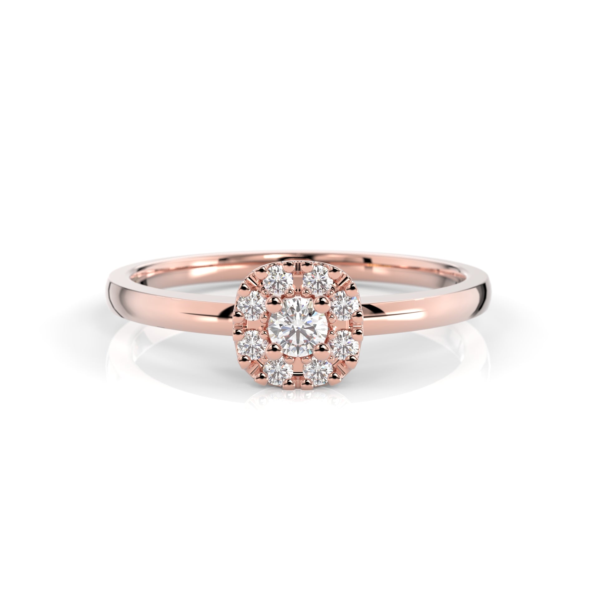 Timanttisormus Jasmin 0,15 ct Festive sormus