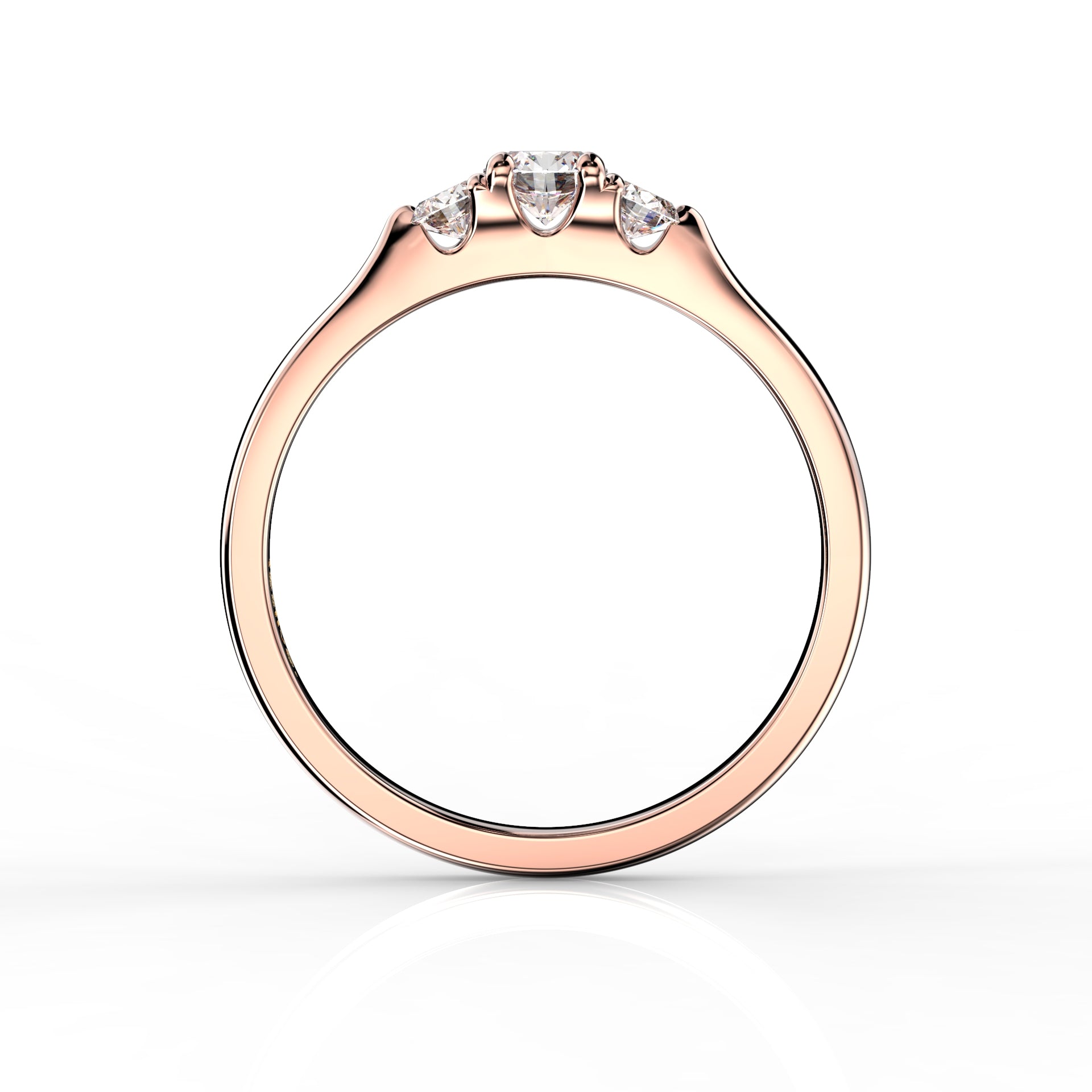 Timanttisormus Megan 0,34 ct Festive sormus
