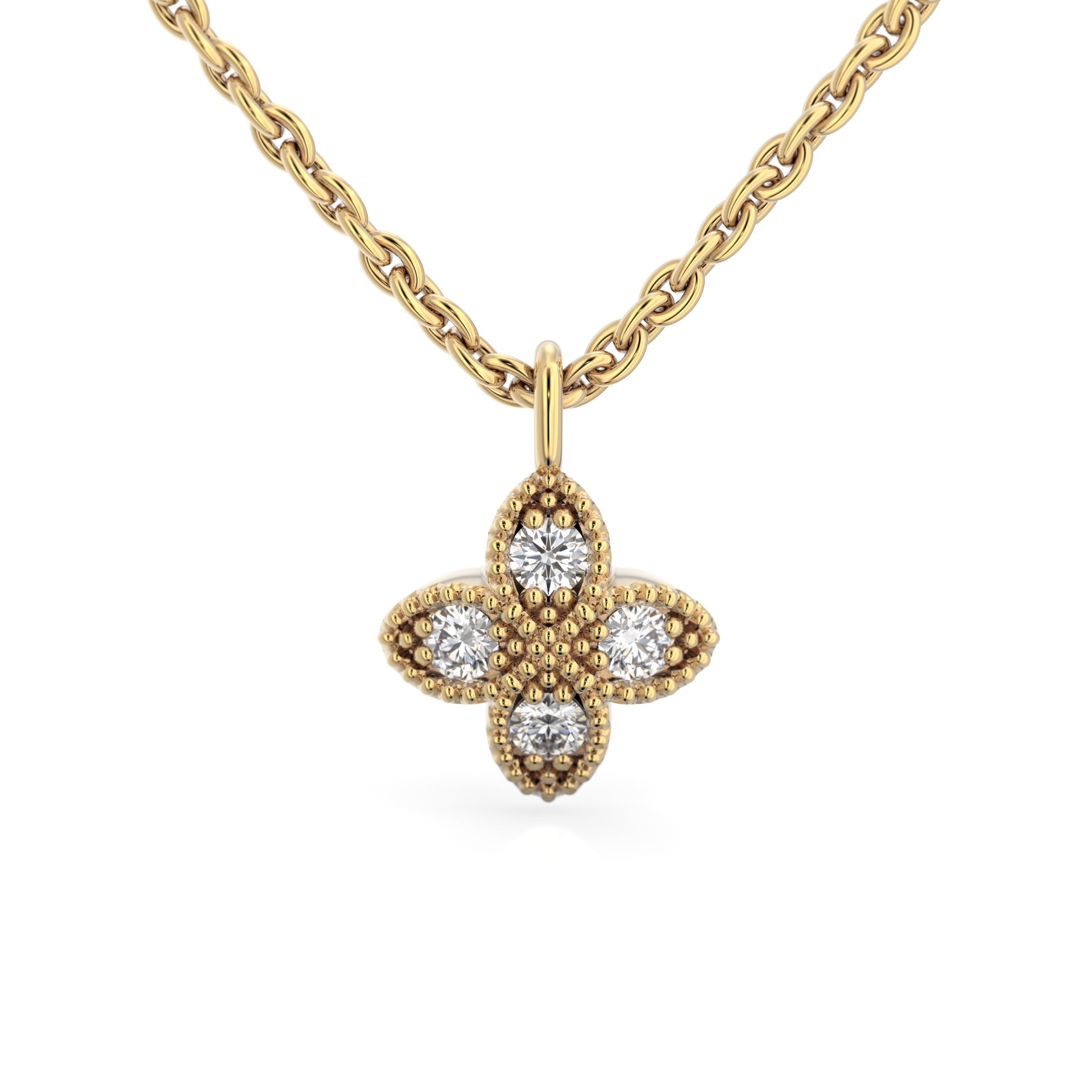 Lotus Timanttiriipus 0,06 ct Festive sormus