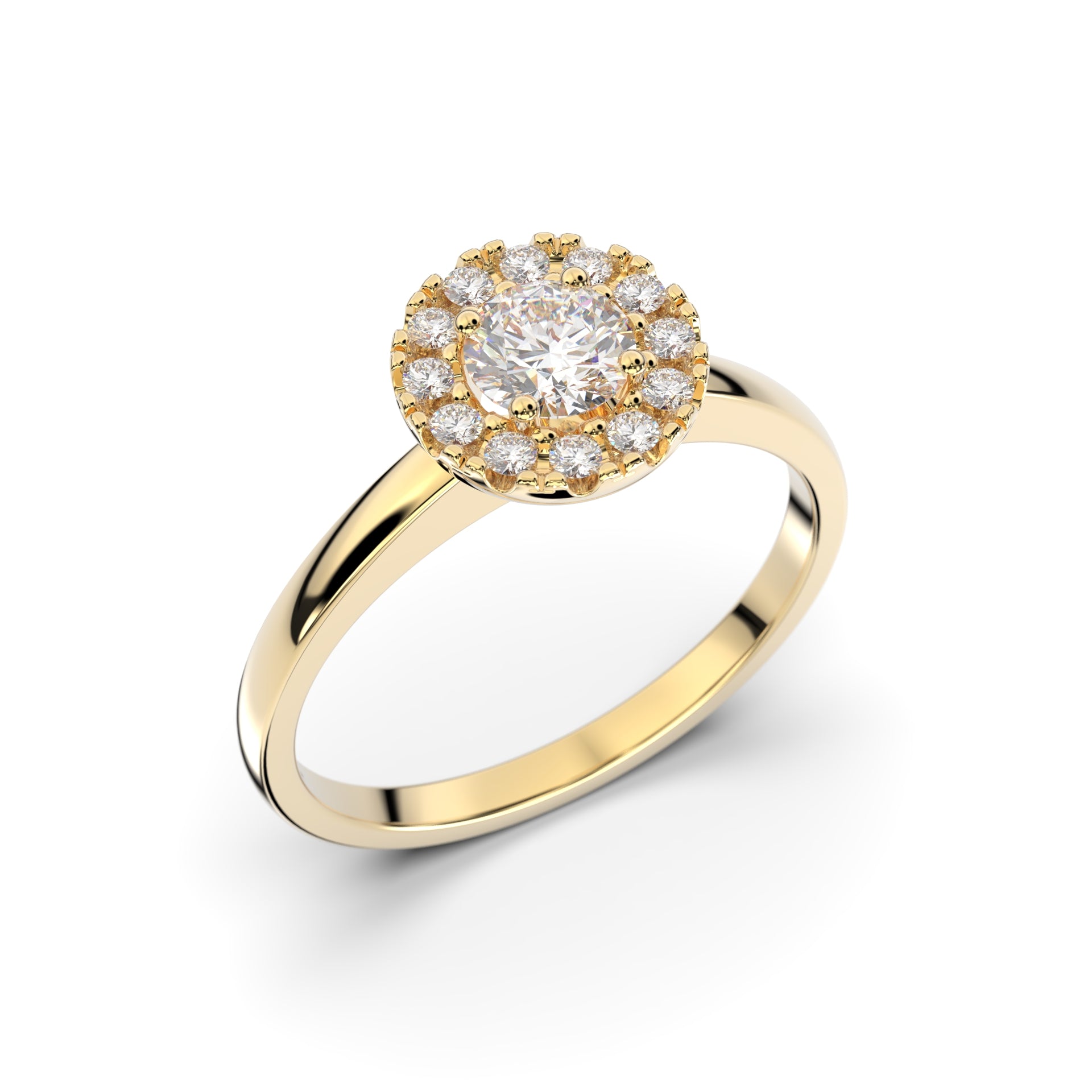 Timanttisormus Isabella 0,42 ct Festive sormus