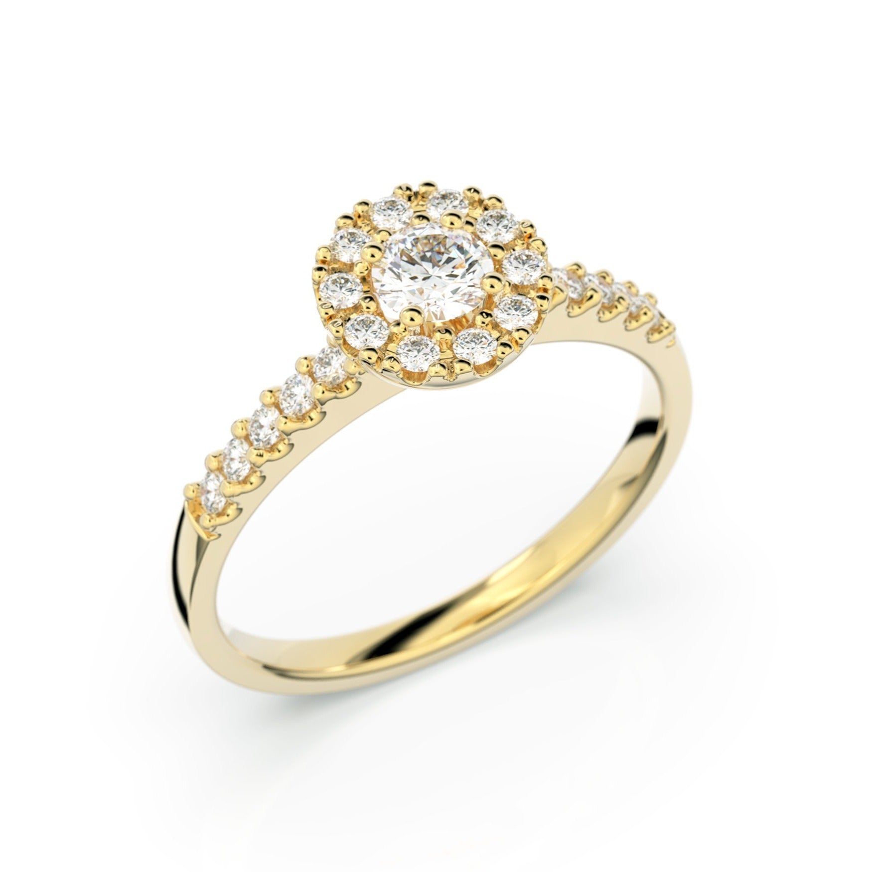 Timanttisormus Annabella 0,38 ct Festive sormus