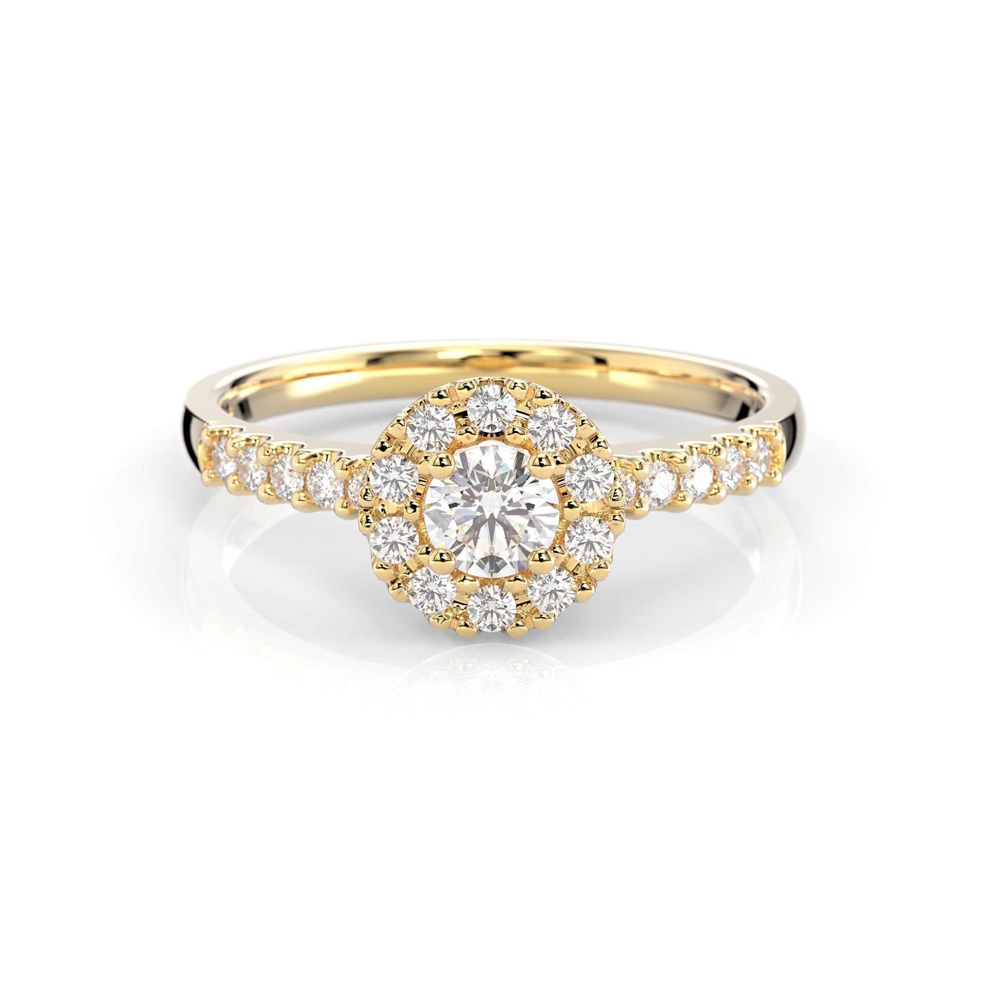 Timanttisormus Annabella 0,38 ct Festive sormus