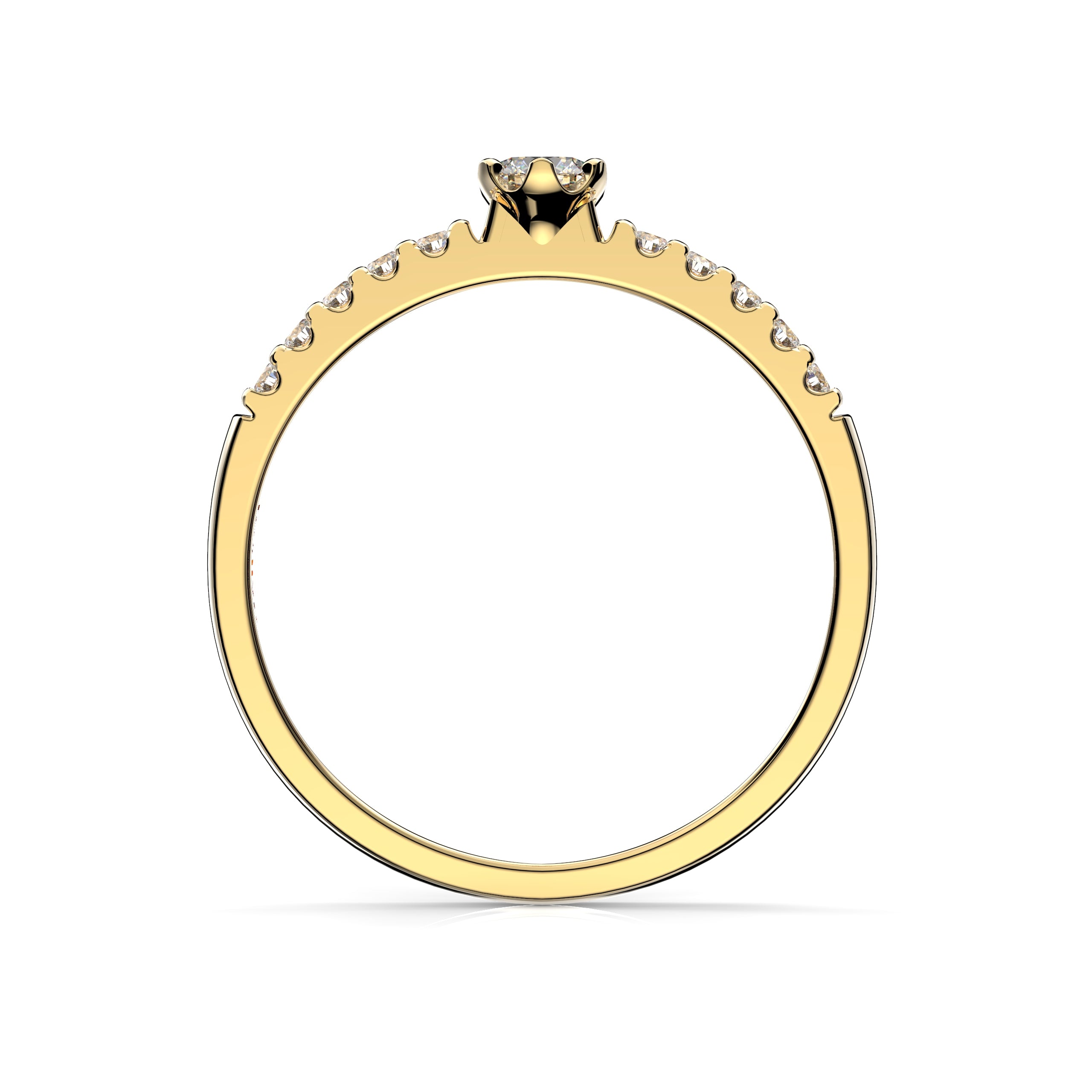 Timanttisormus Julie 0,22 ct Festive sormus