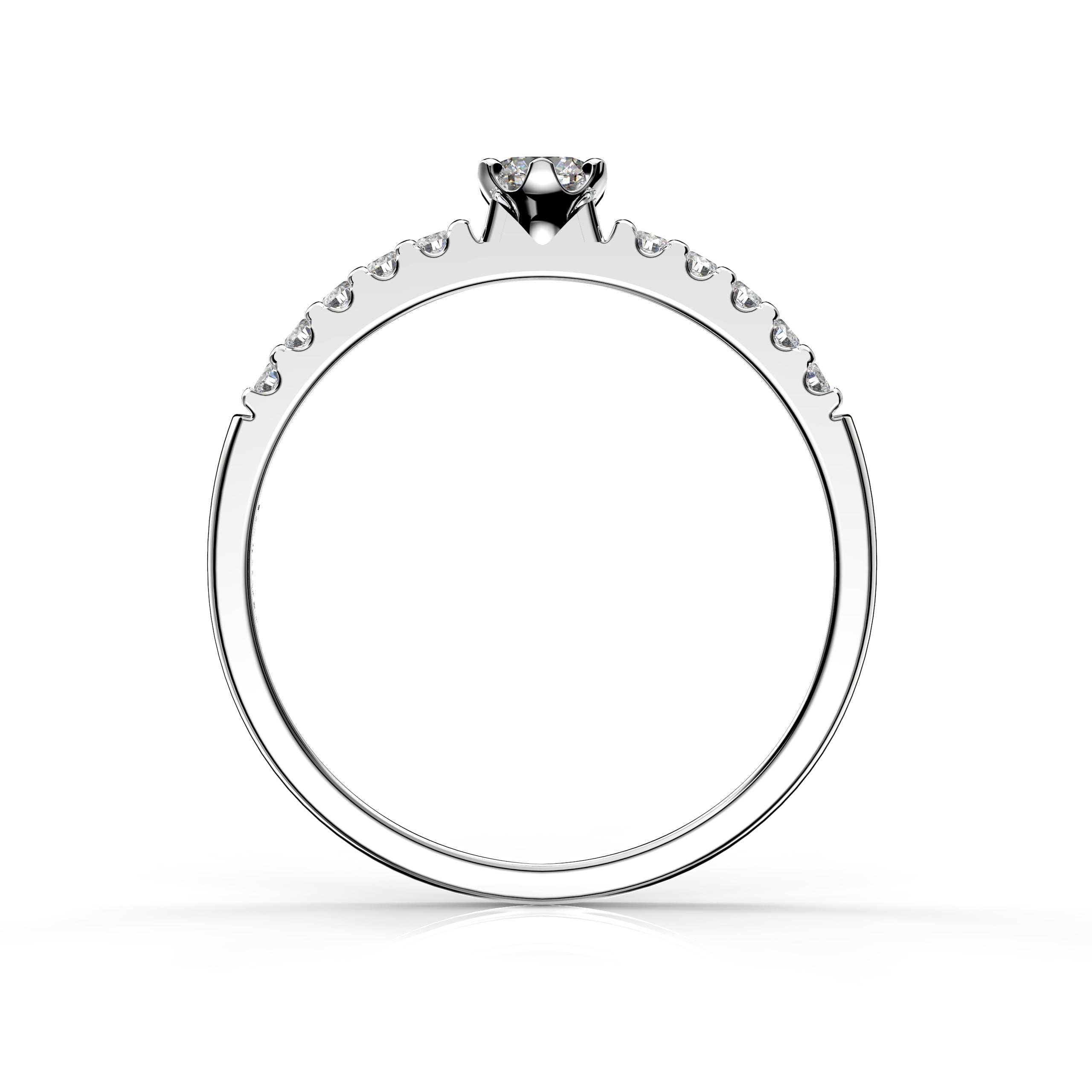 Timanttisormus Julie 0,22 ct Festive sormus