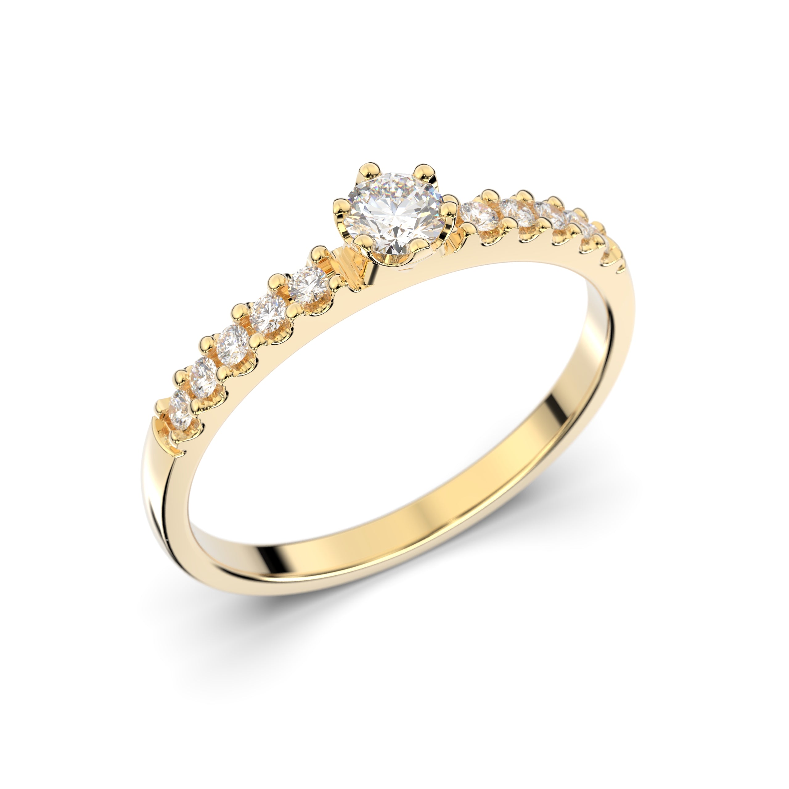 Timanttisormus Julie 0,22 ct Festive sormus