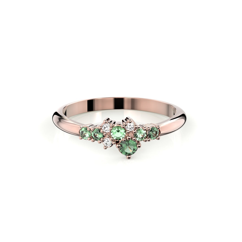 Nelly Green sormus Festive sormus