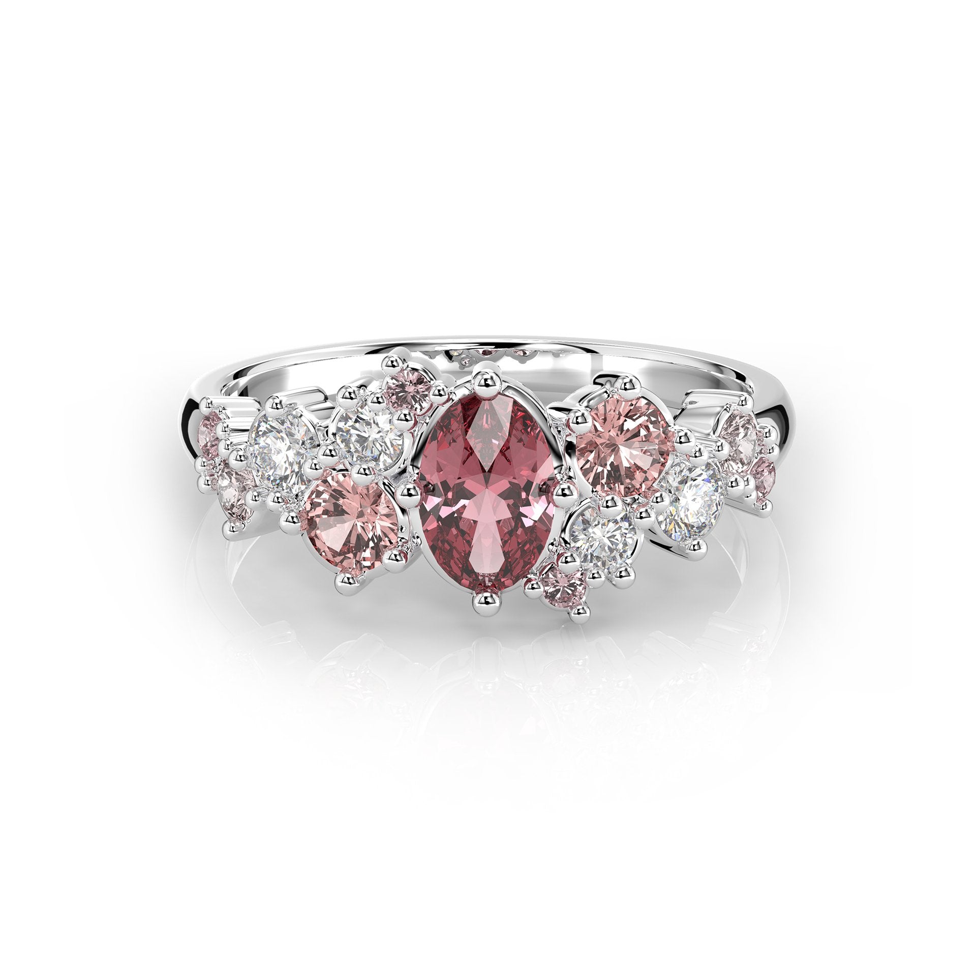 Timanttisormus Julie 0,22 ct Festive sormus