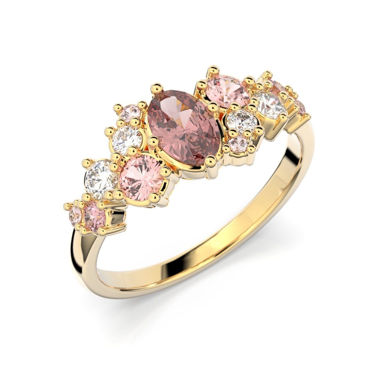 Natasha Pink Festive sormus