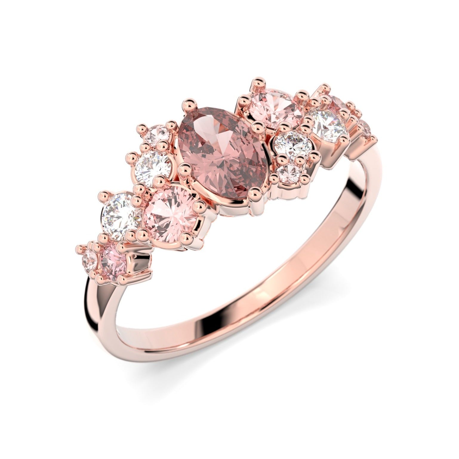 Natasha Pink Festive sormus