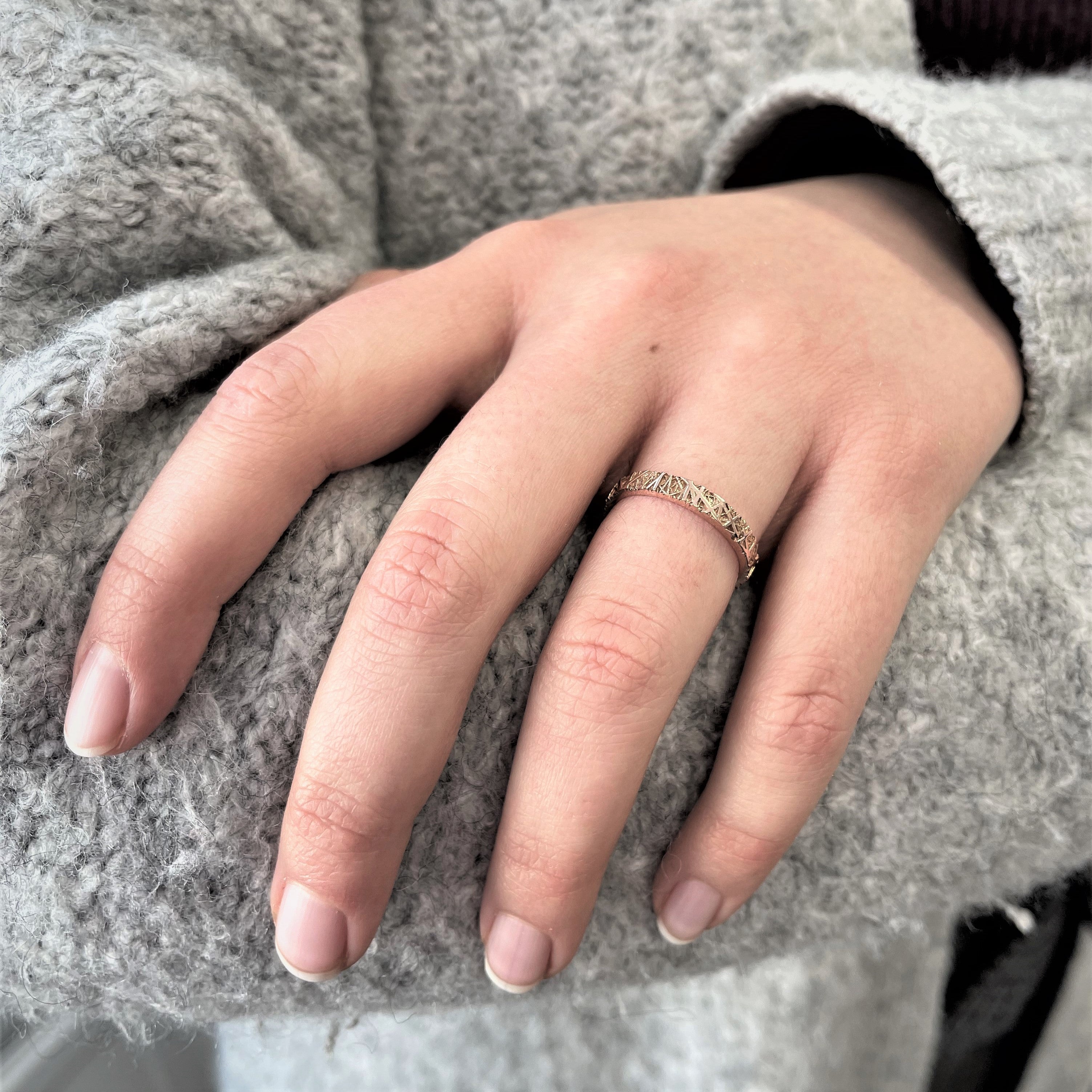 Routa 3,0 mm Festive sormus