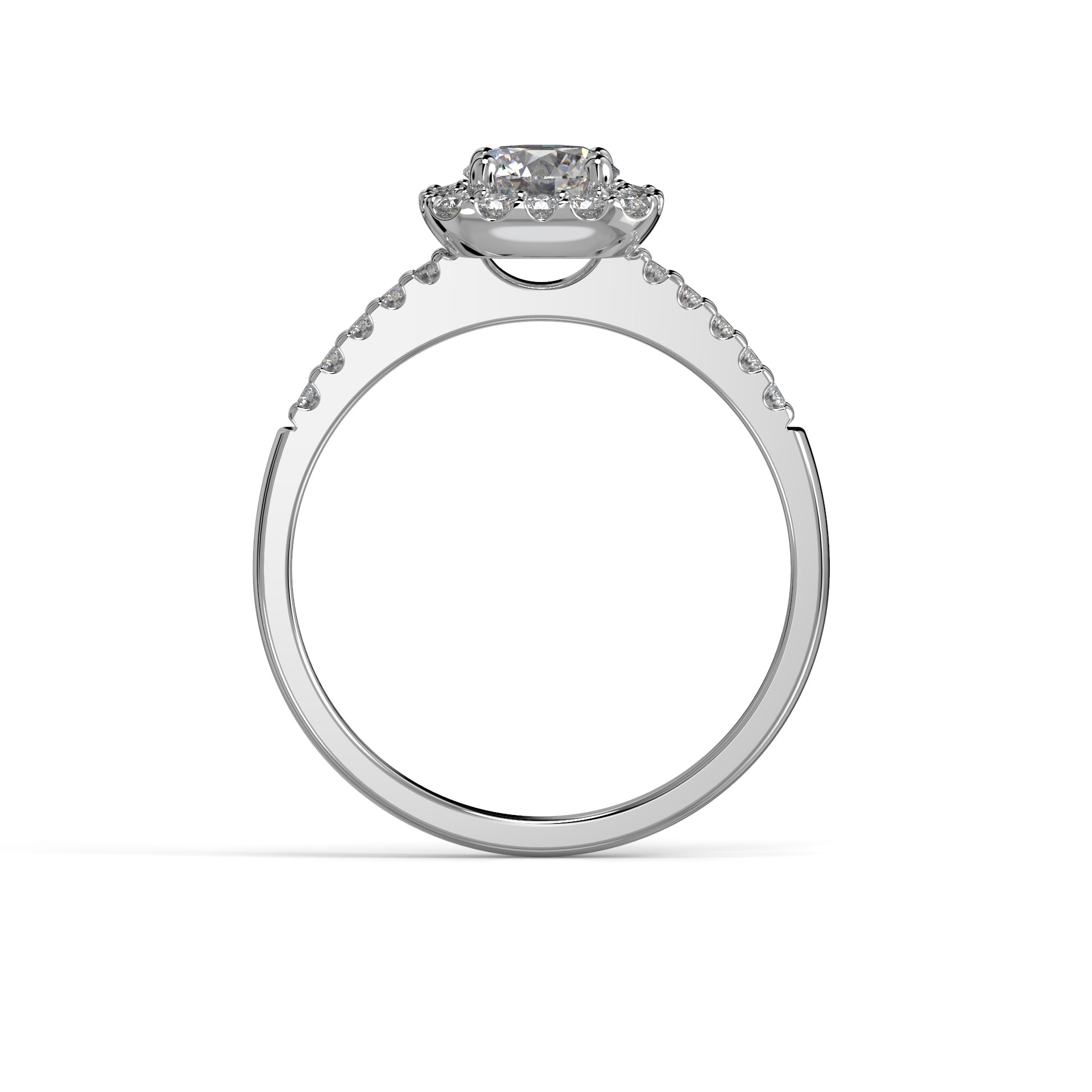 Timanttisormus Jemina 0,76 ct Festive sormus