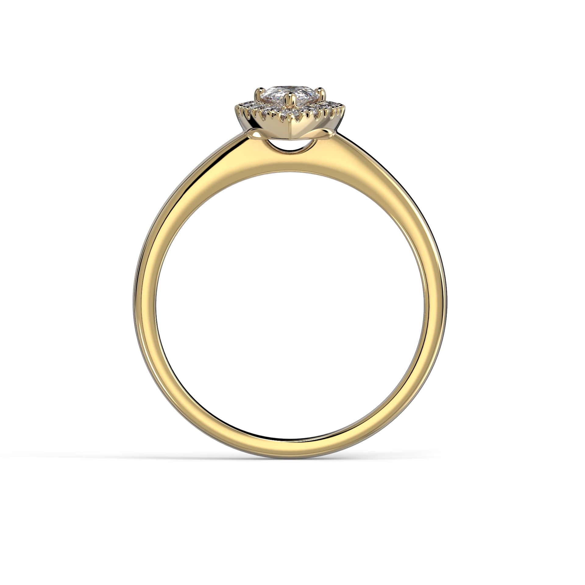 Timanttisormus Penelope 0,43 ct Festive sormus