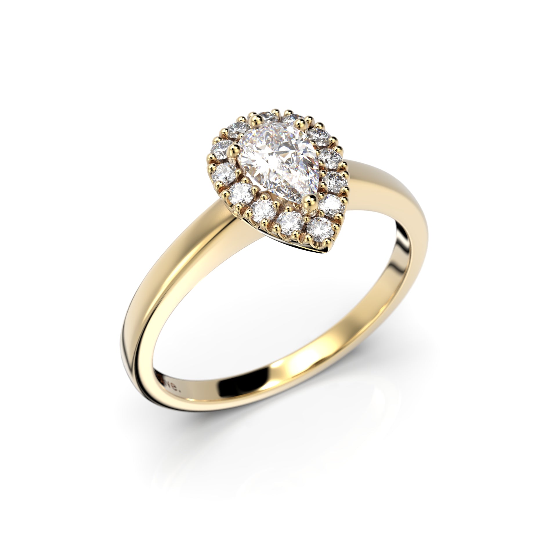 Timanttisormus Penelope 0,43 ct Festive sormus