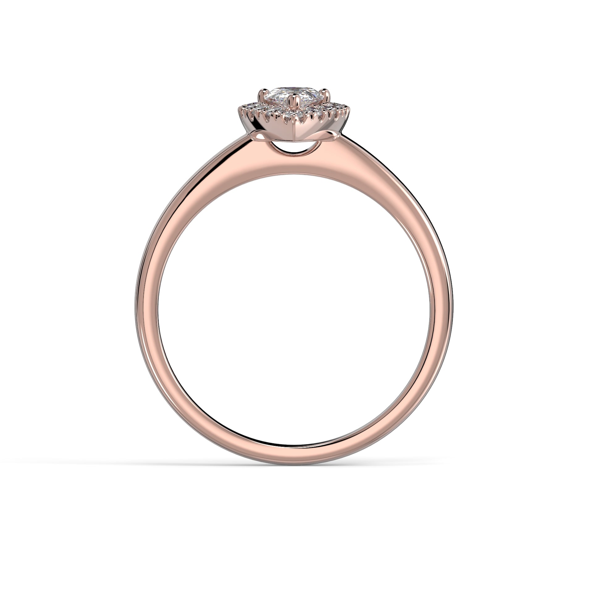 Timanttisormus Penelope 0,43 ct Festive sormus