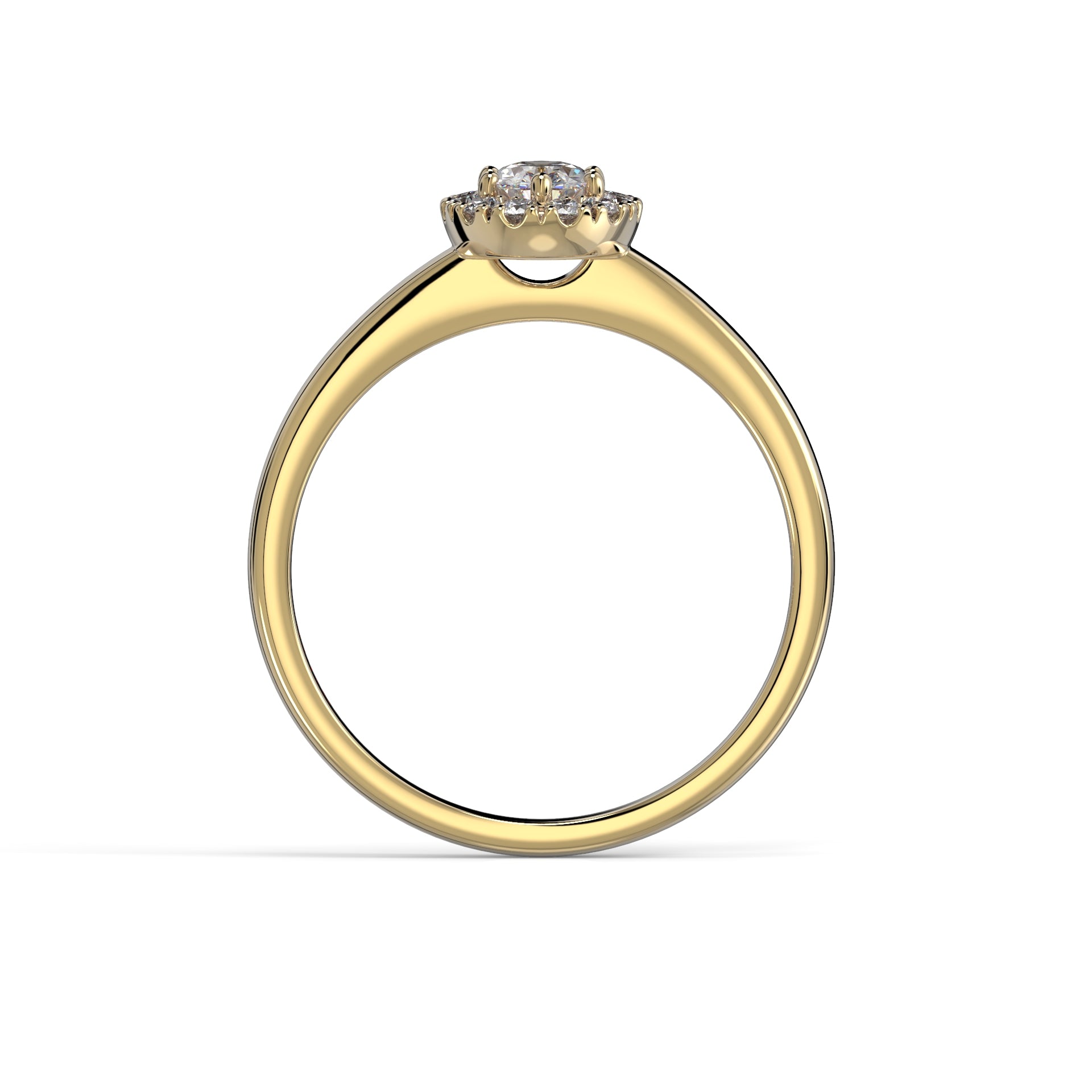 Timanttisormus Veronica 0,42 ct Festive sormus