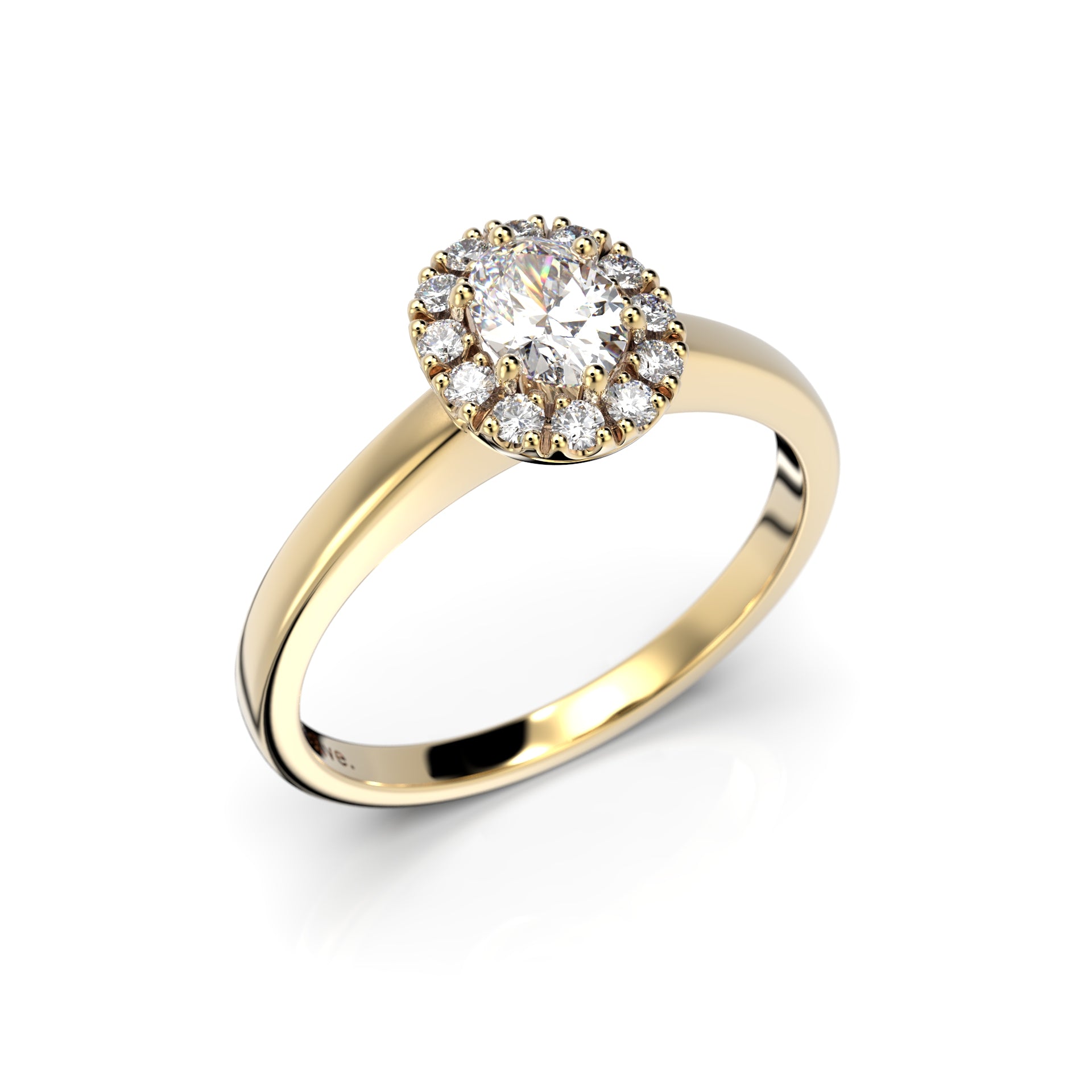 Timanttisormus Veronica 0,42 ct Festive sormus