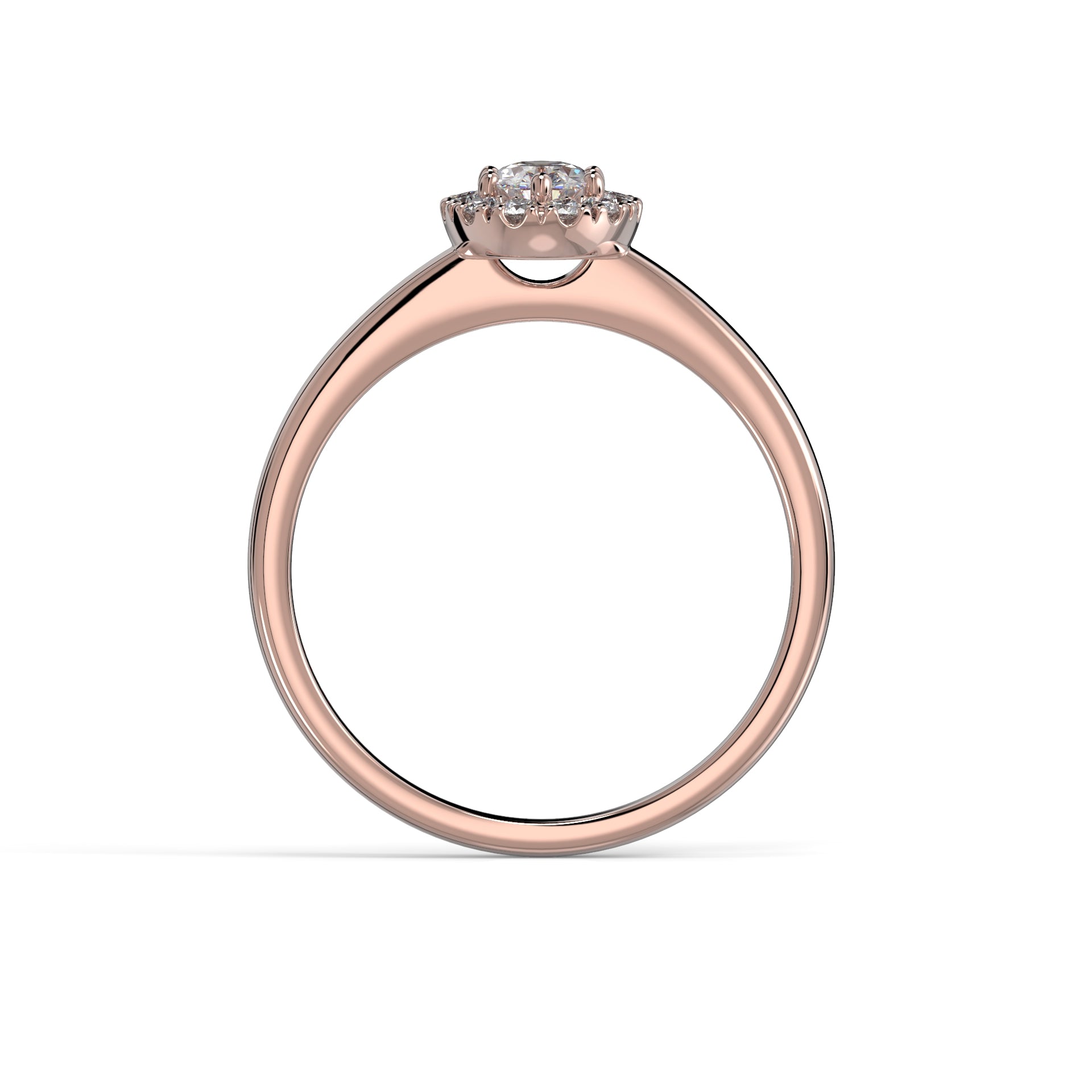 Timanttisormus Veronica 0,42 ct Festive sormus