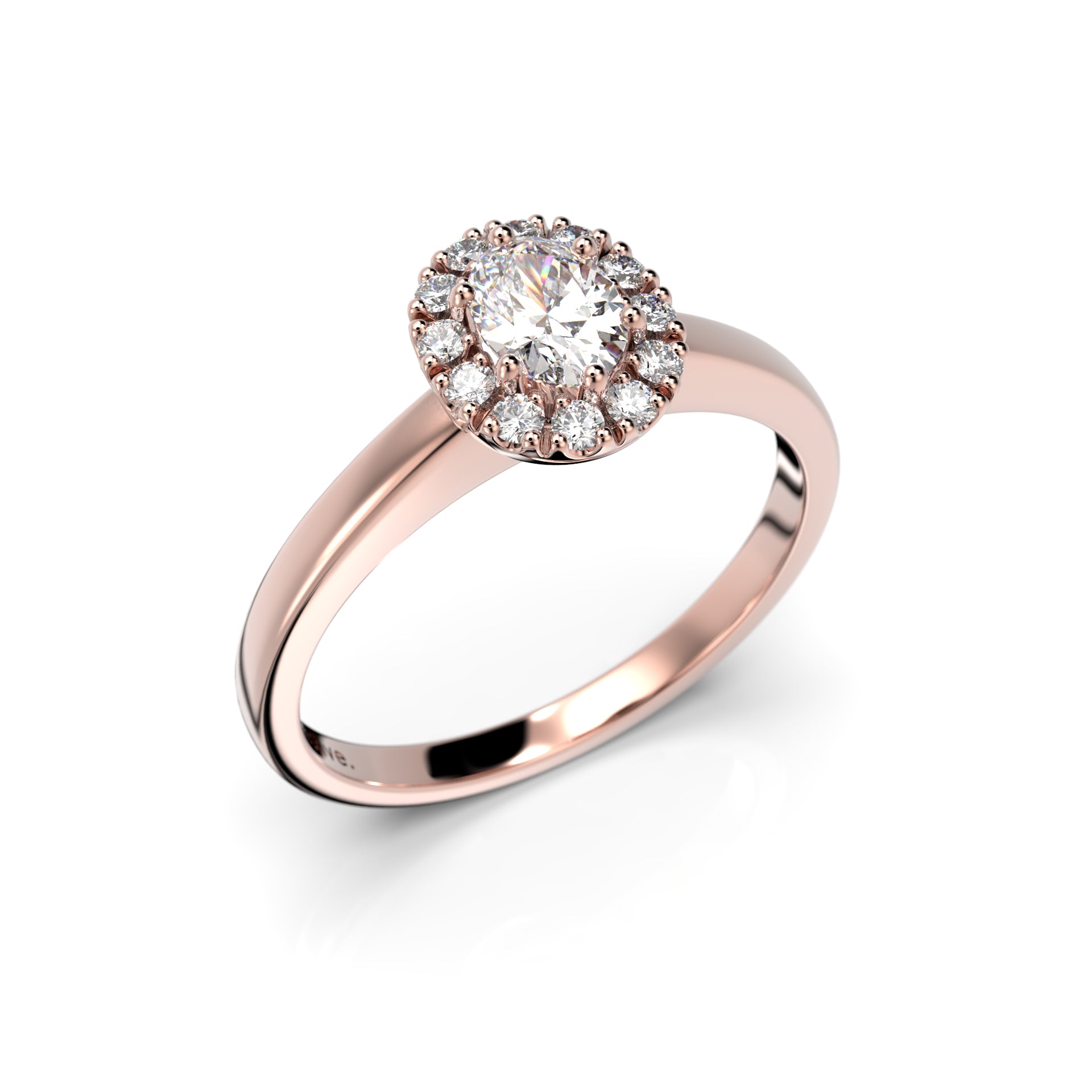 Timanttisormus Veronica 0,42 ct Festive sormus