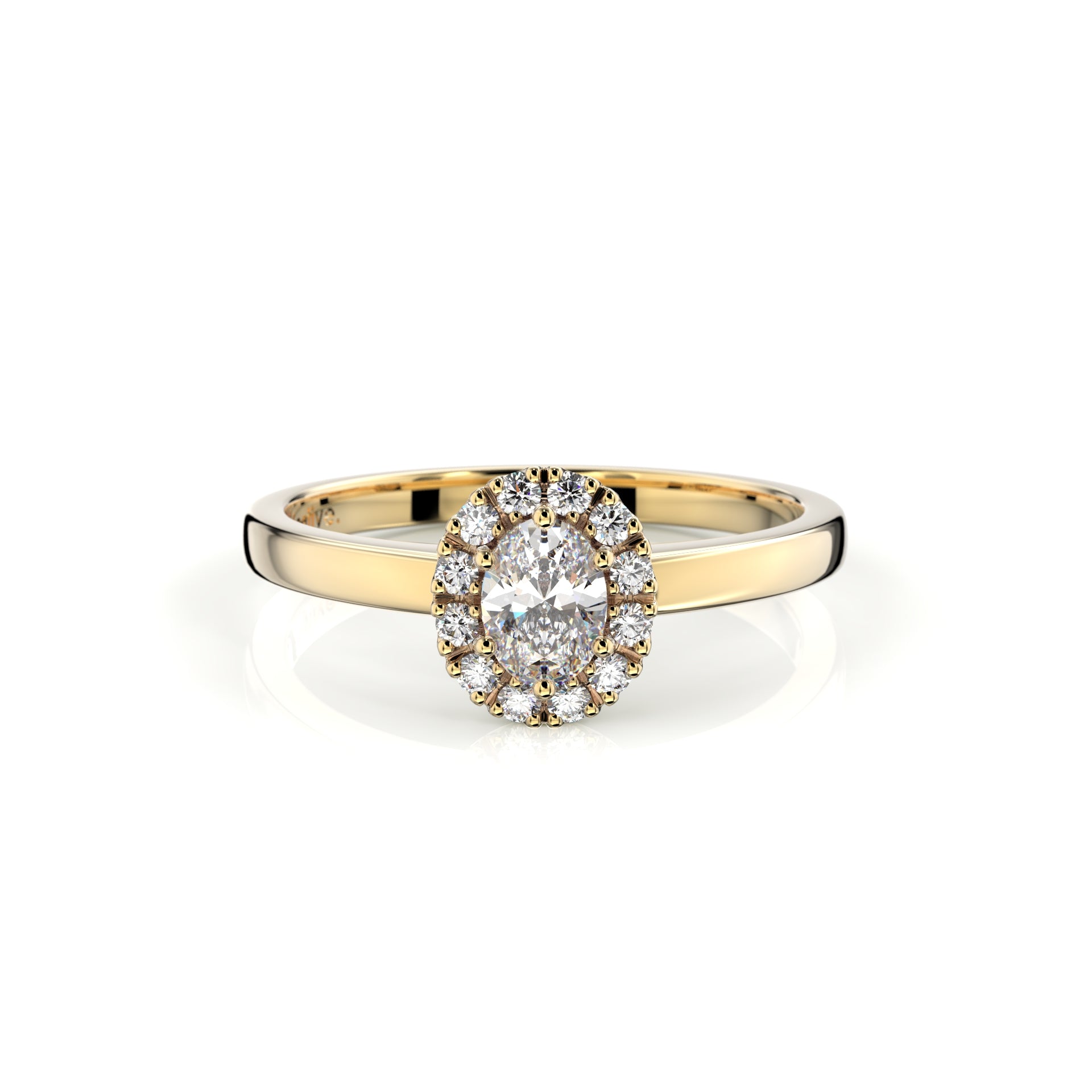 Timanttisormus Veronica 0,42 ct Festive sormus