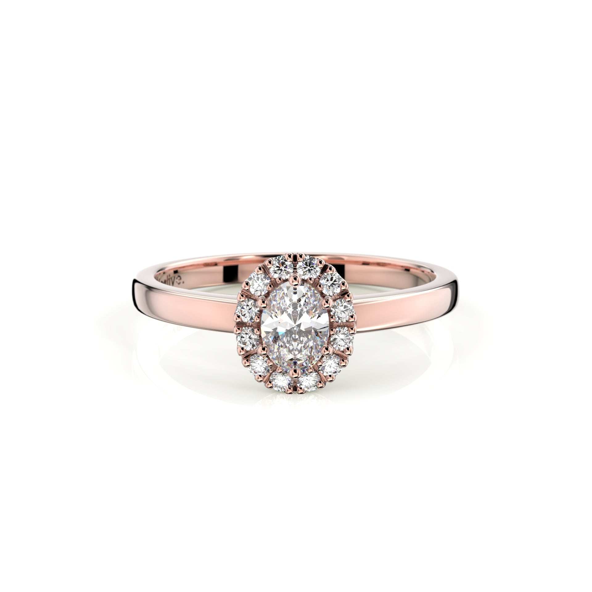 Timanttisormus Veronica 0,42 ct Festive sormus