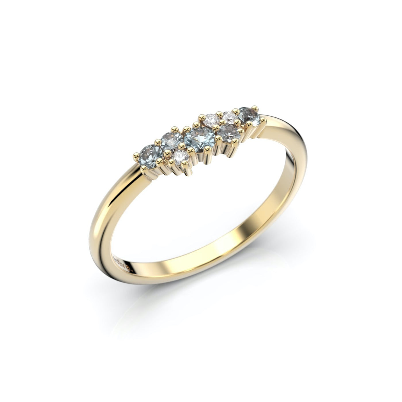 Nadja Blue Festive sormus