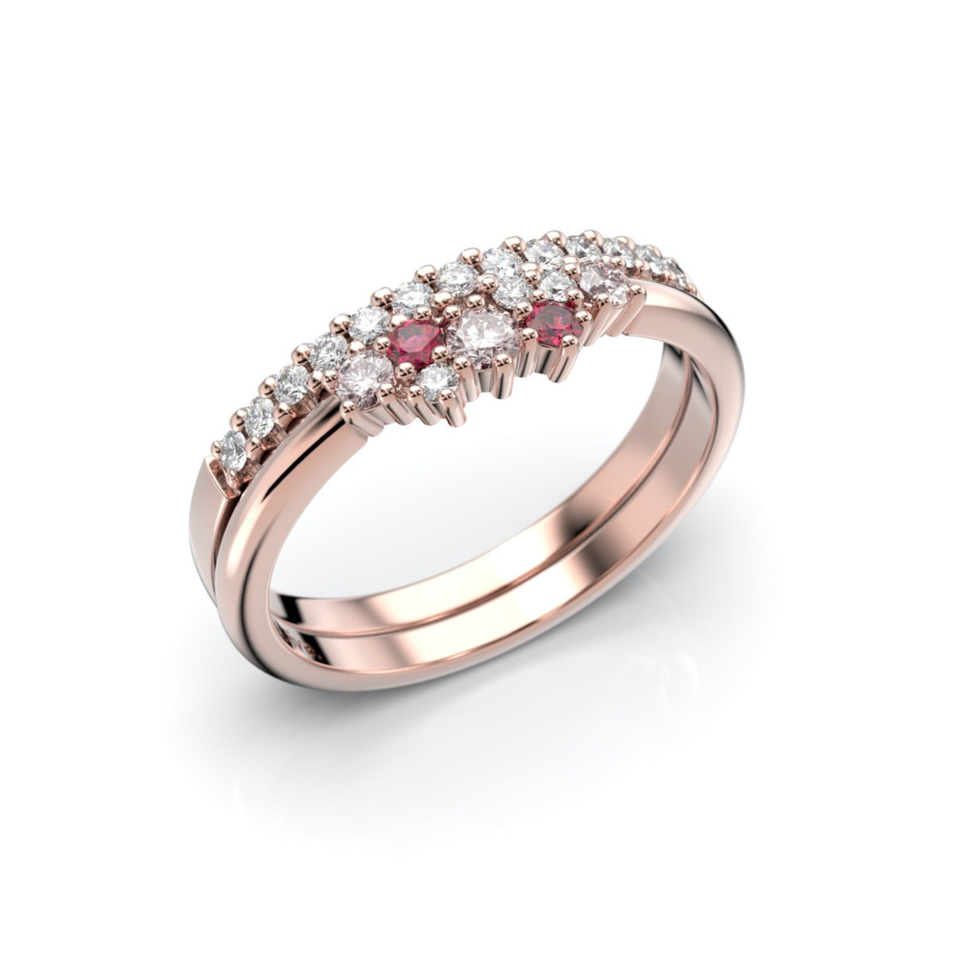 Nadja Pink Festive sormus
