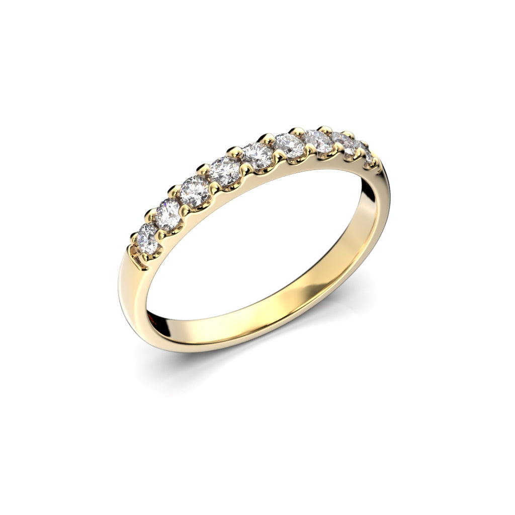 Timanttirivisormus Juliette 0,22 ct Festive sormus