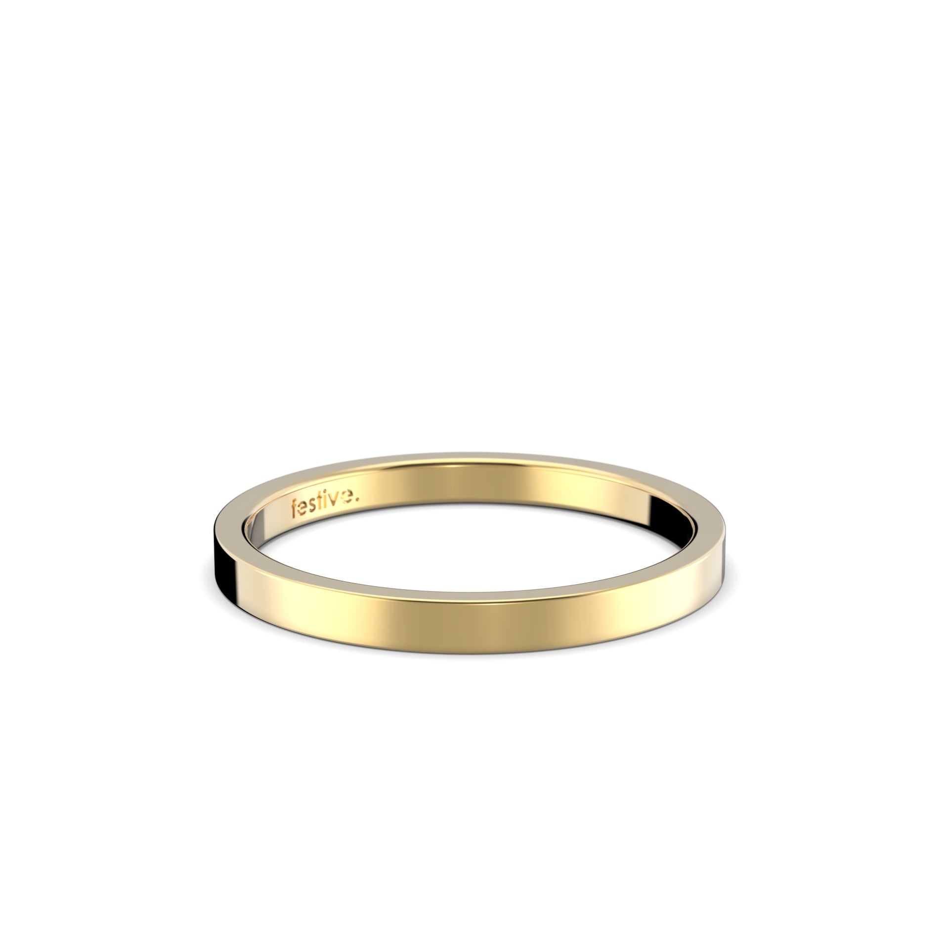 Monza Light 2,0 mm Festive sormus