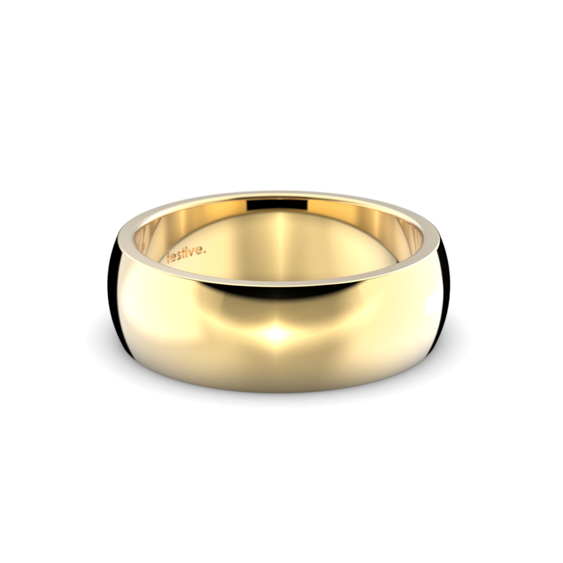 Torino Heavy 7,0 mm Festive sormus