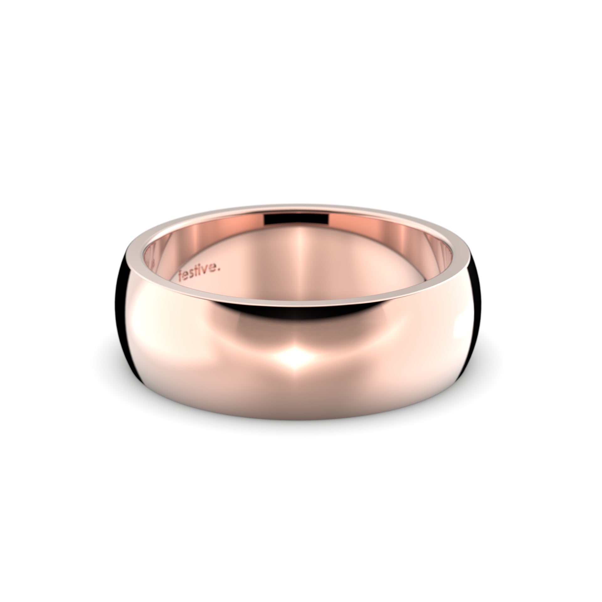 Torino Heavy 7,0 mm Festive sormus