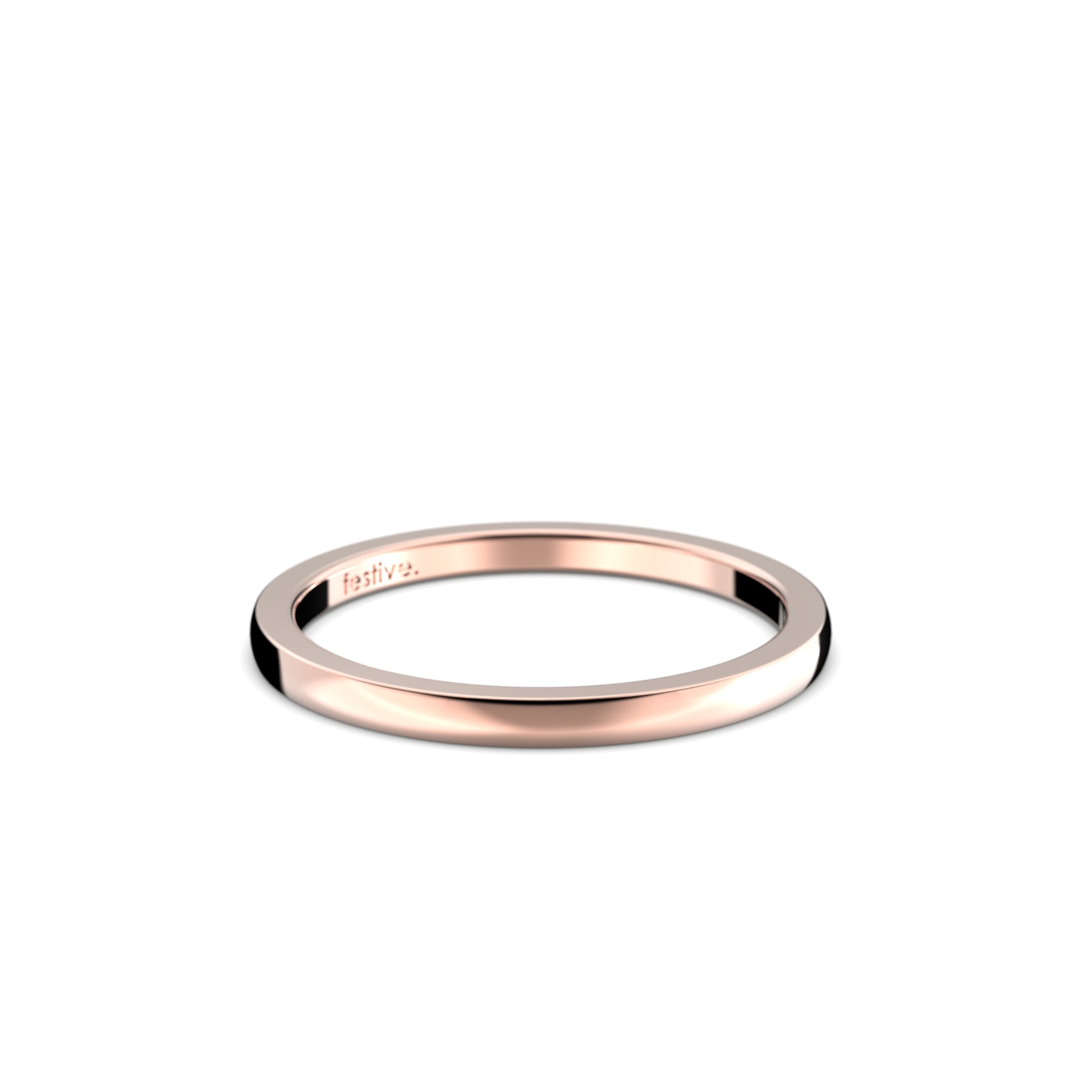 Firenze Medium 1,7 mm Festive sormus