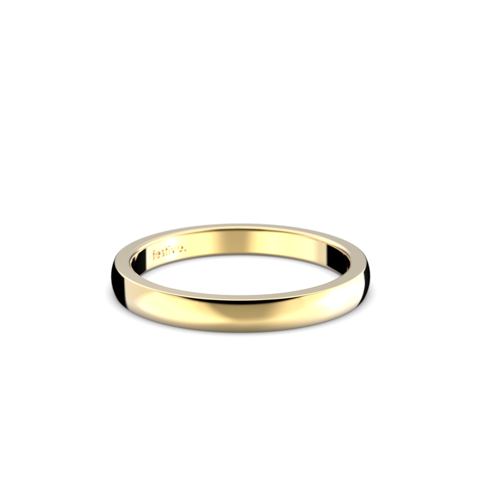 Firenze Medium 2,5 mm Festive sormus