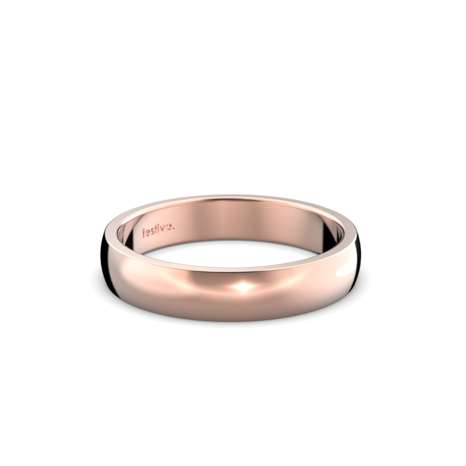 Firenze Medium 4,0 mm Festive sormus