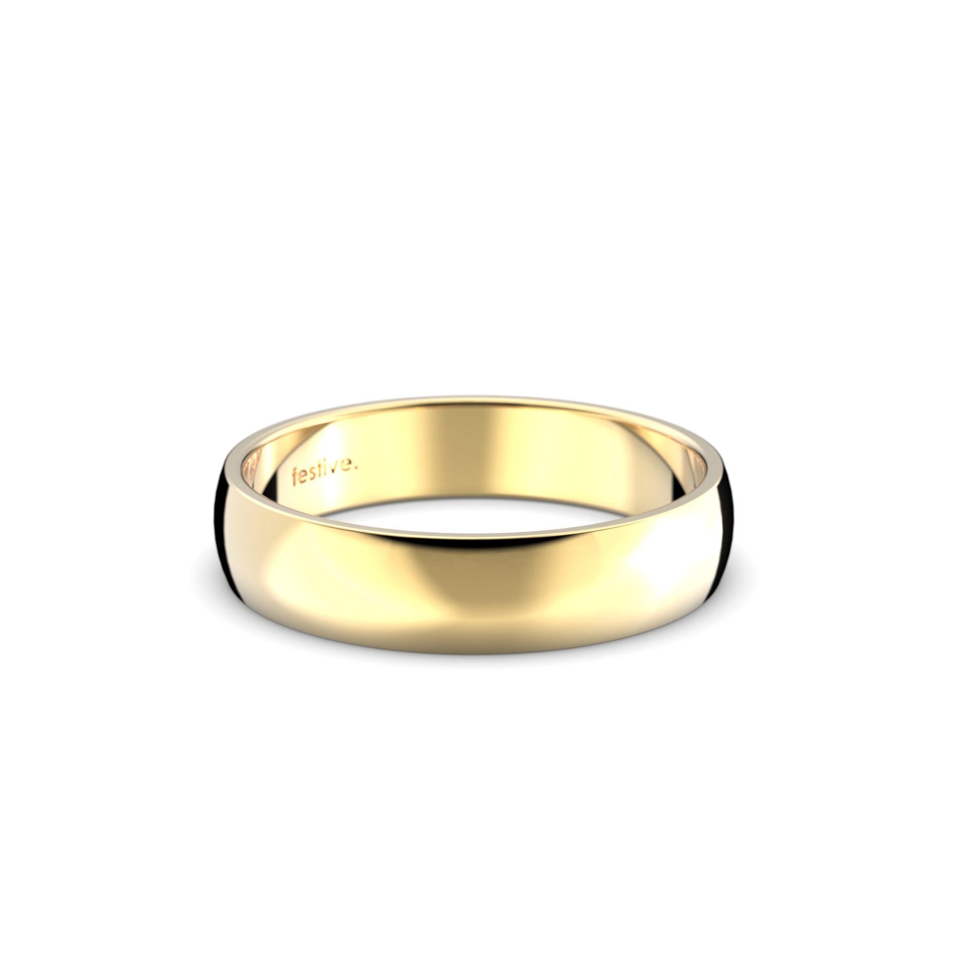 Firenze Light 4,5 mm Festive sormus