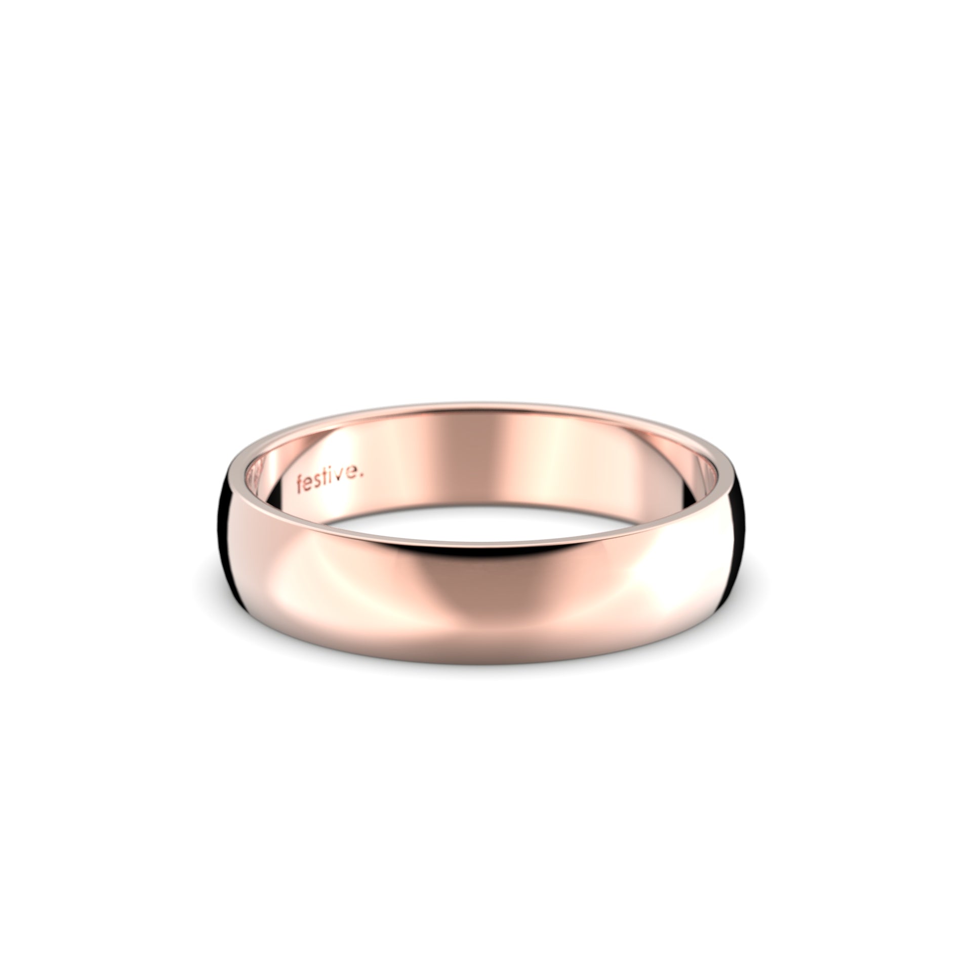 Firenze Light 4,5 mm Festive sormus