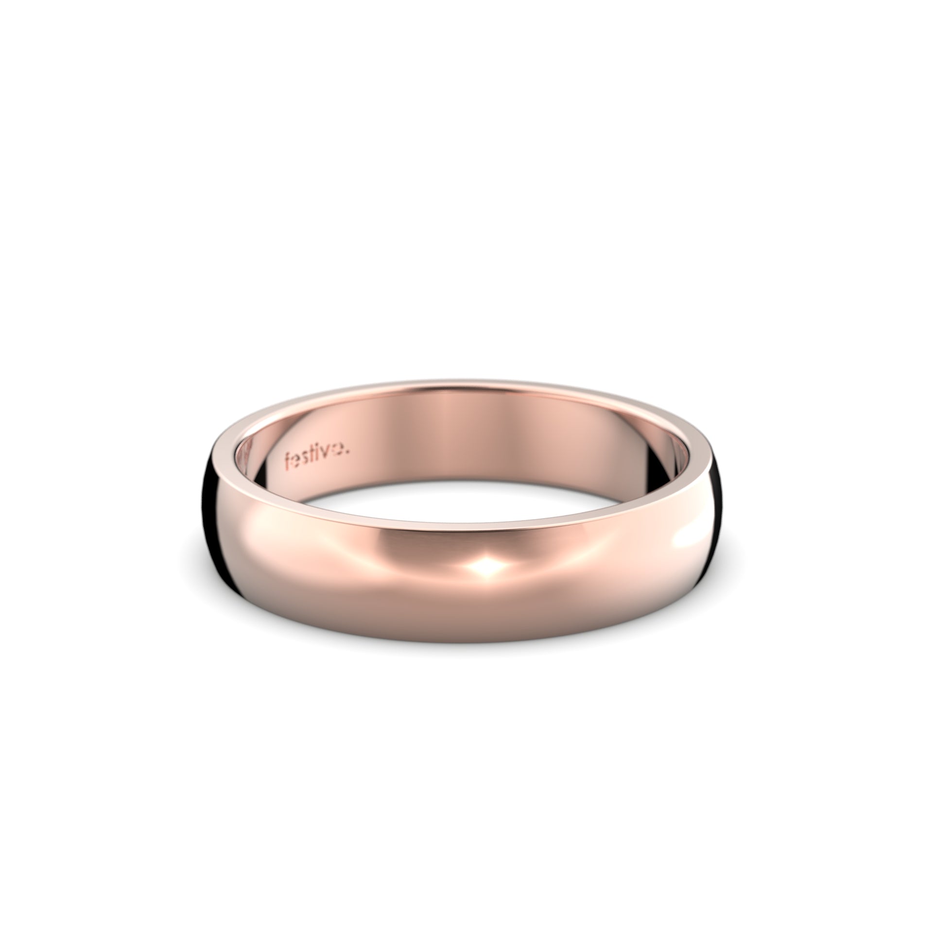 Firenze Medium 4,5 mm Festive sormus