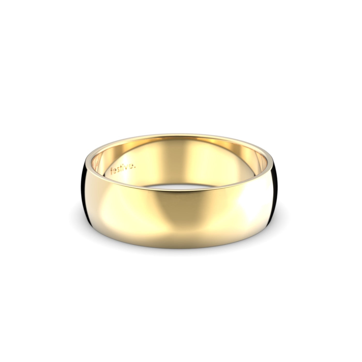 Firenze Light 6,0 mm Festive sormus