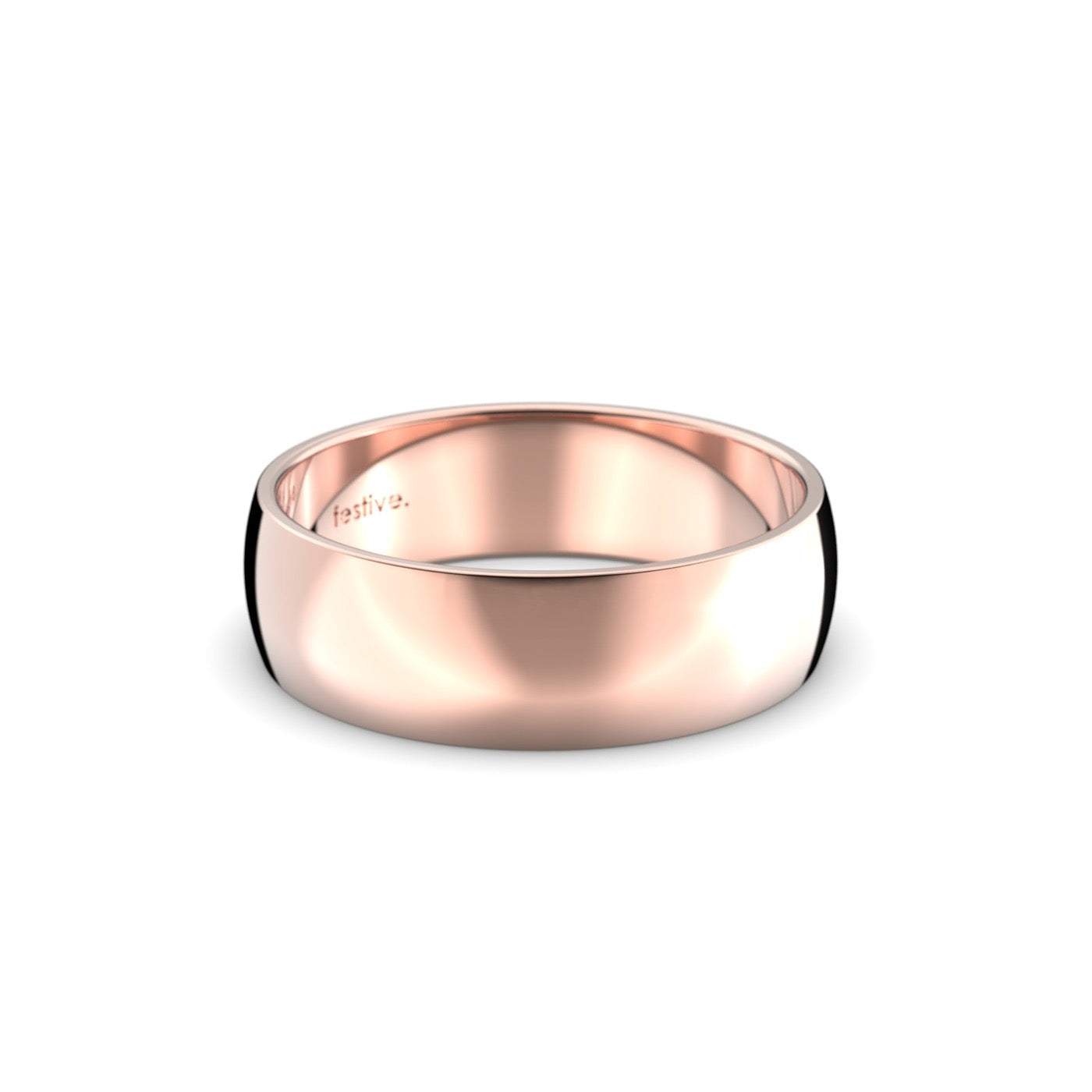 Firenze Light 6,0 mm Festive sormus