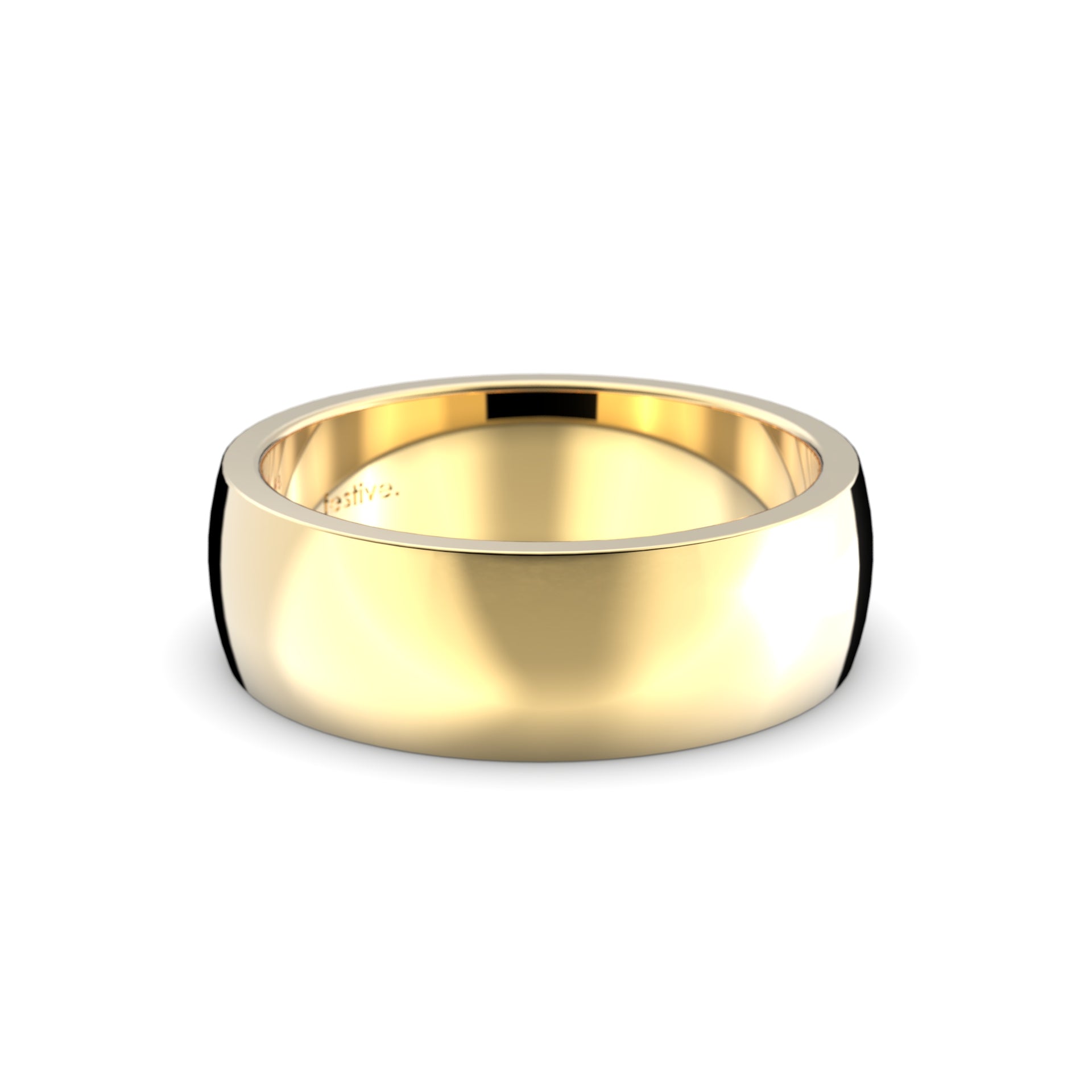 Firenze Heavy 7,0 mm Festive sormus