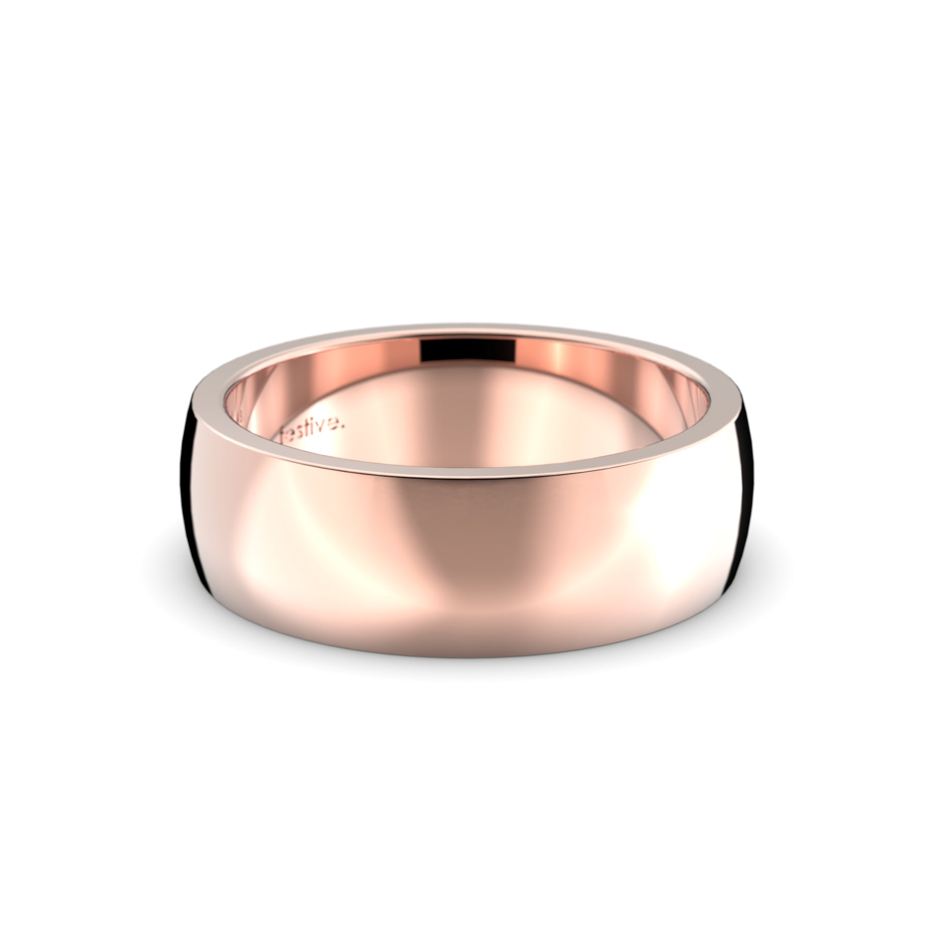 Firenze Heavy 7,0 mm Festive sormus